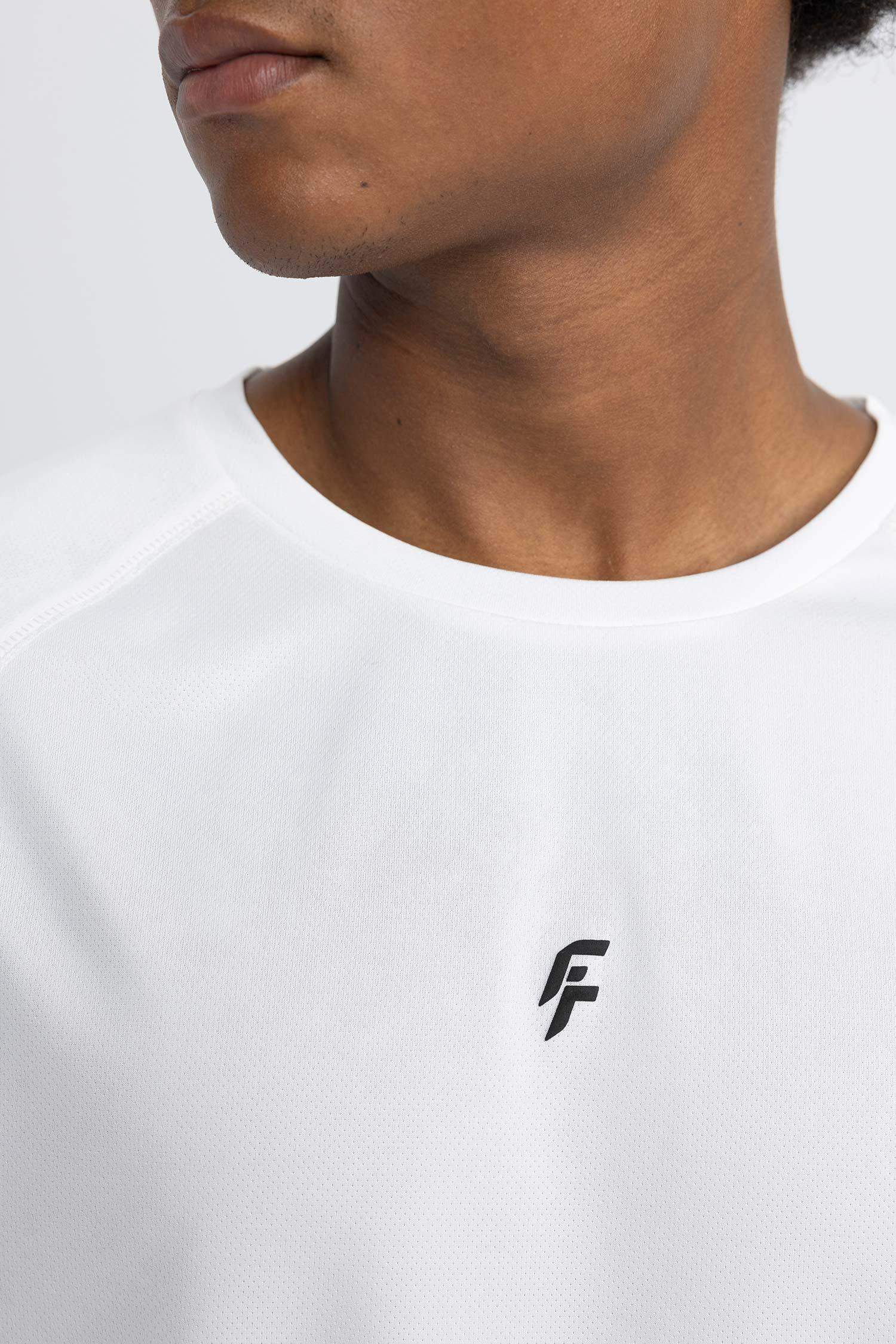 DeFactoFit Slim Fit Collar Printed Sports T-Shirt