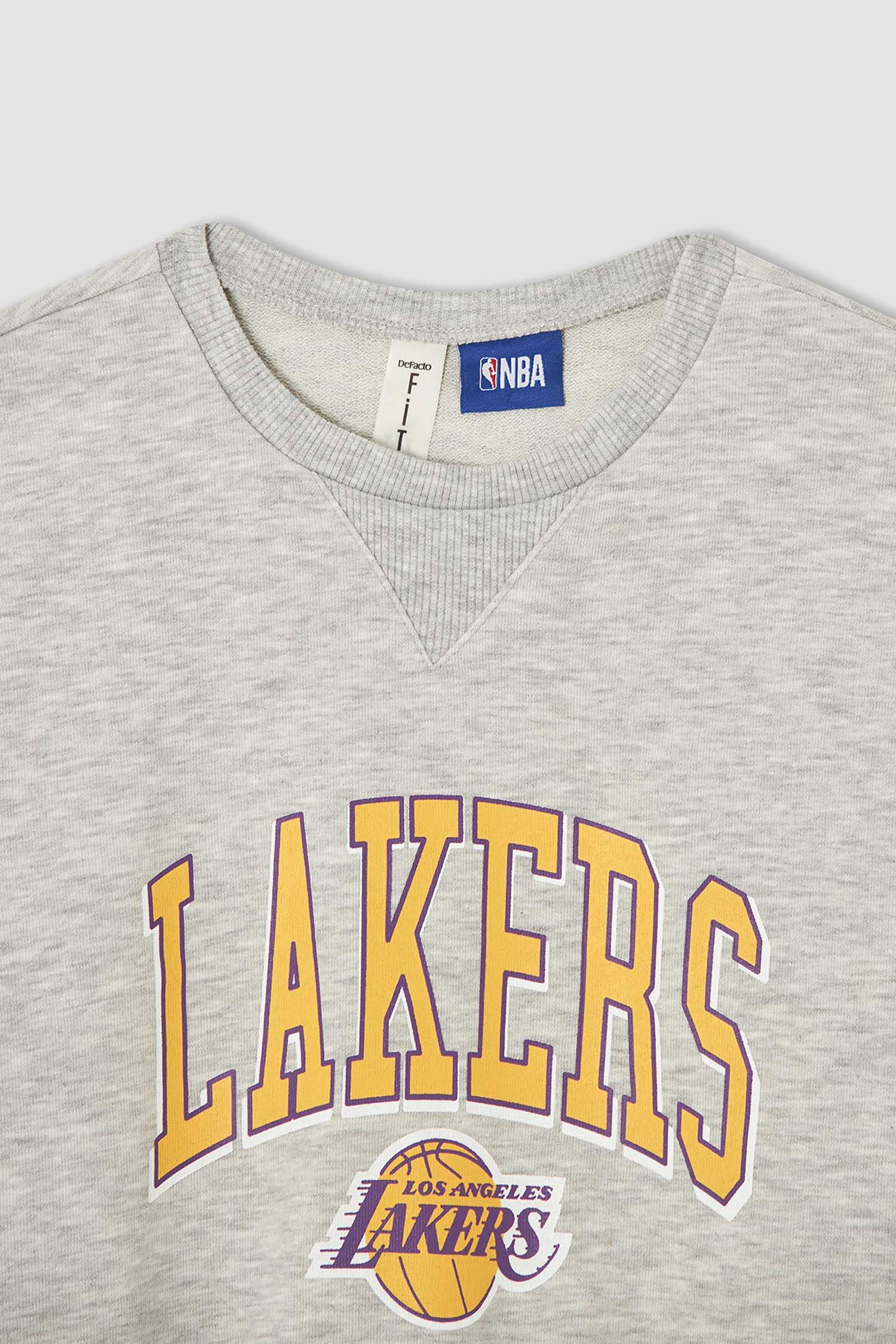 Girls' NBA Licensed Los Angeles Lakers Printed Relax Fit Sweatshirt