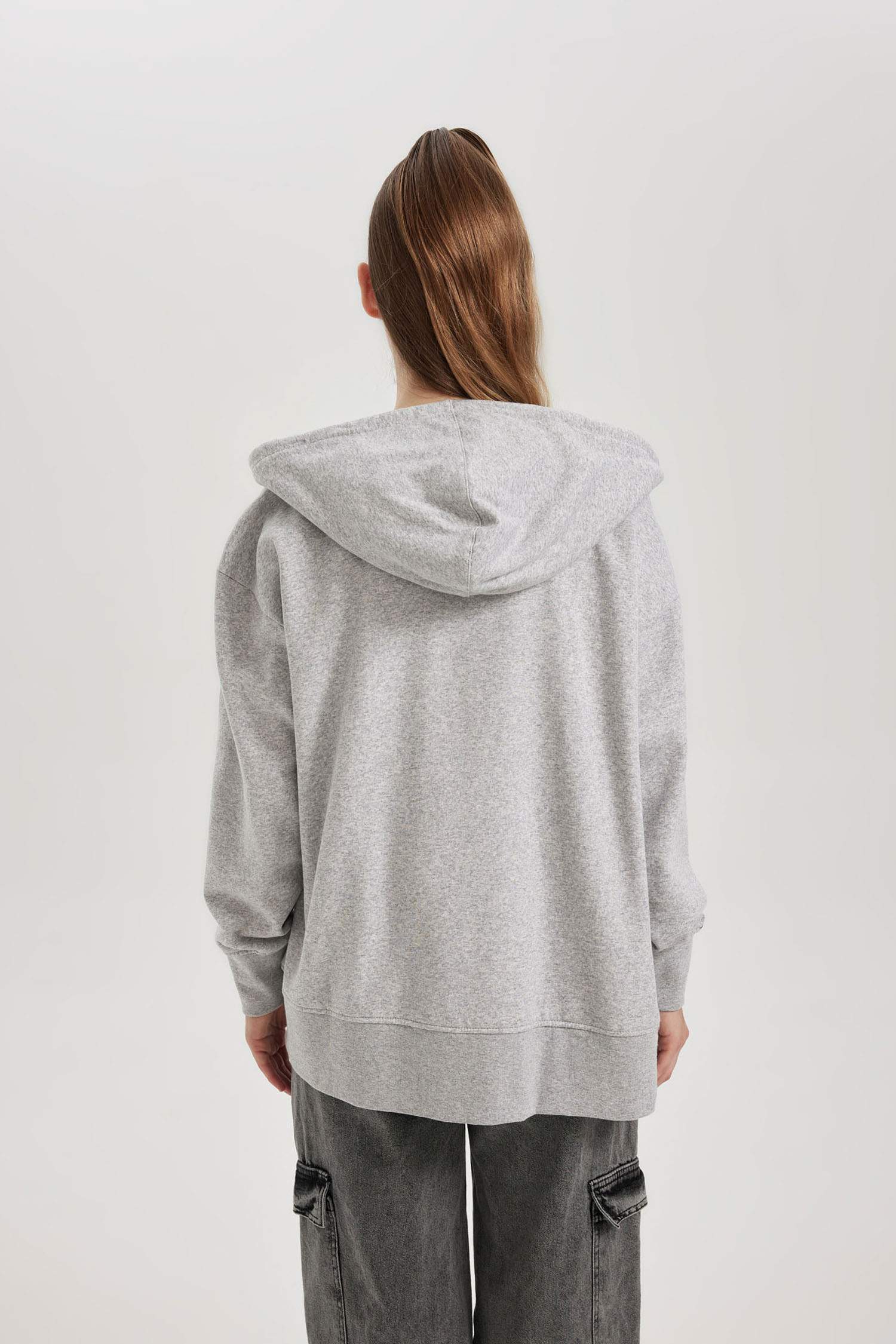 Кардиган/болеро кольору сірий меланж