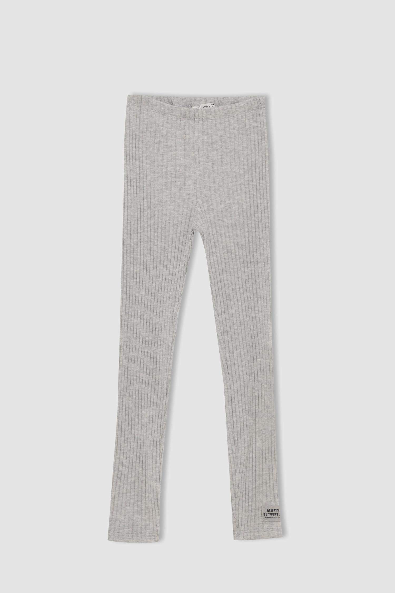 Леггинсы стандартного кроя с высокой талией для девочек