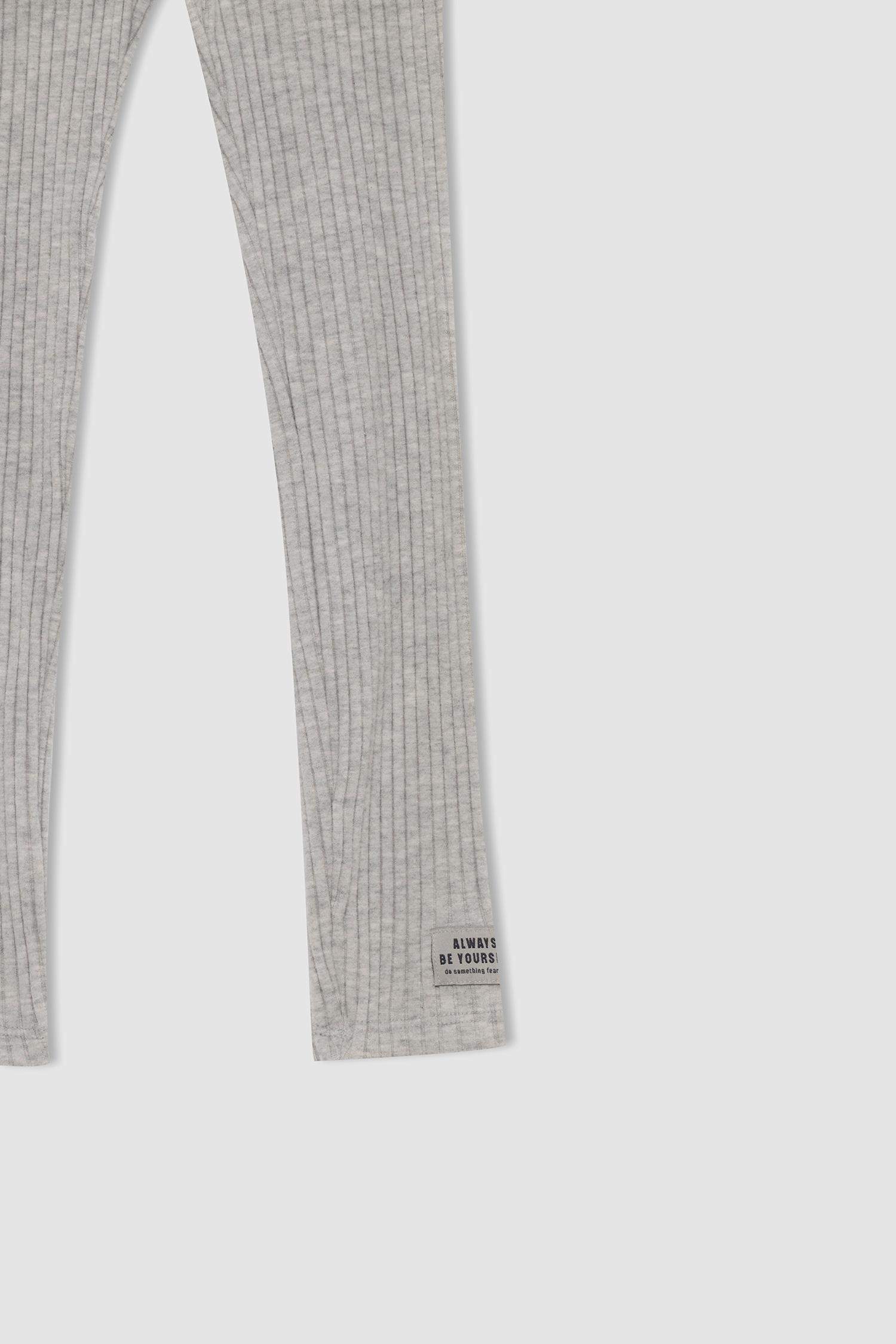 Леггинсы стандартного кроя с высокой талией для девочек