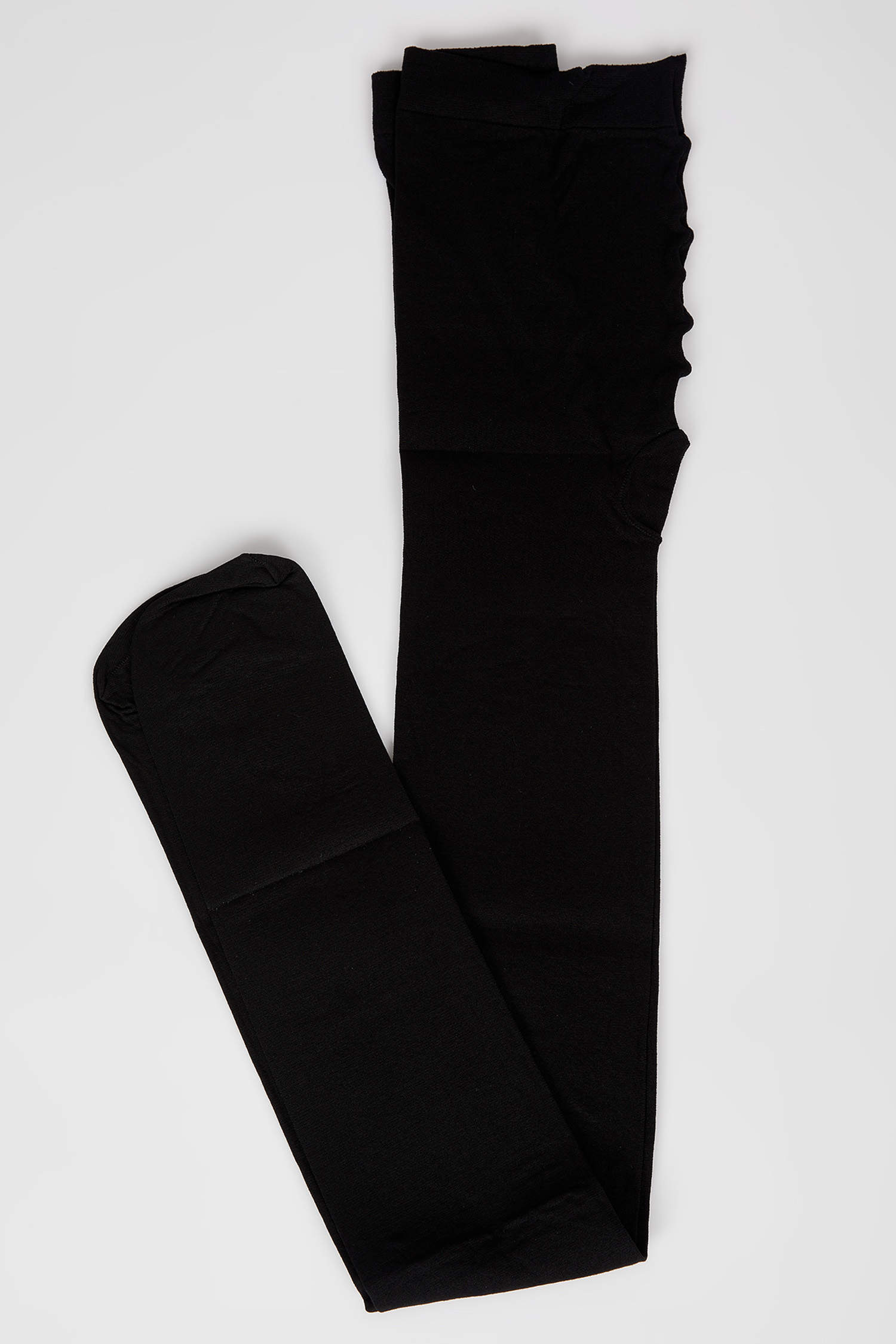 Defacto Kadın Micro 40 Siyah Renk Külotlu Çorap. 2
