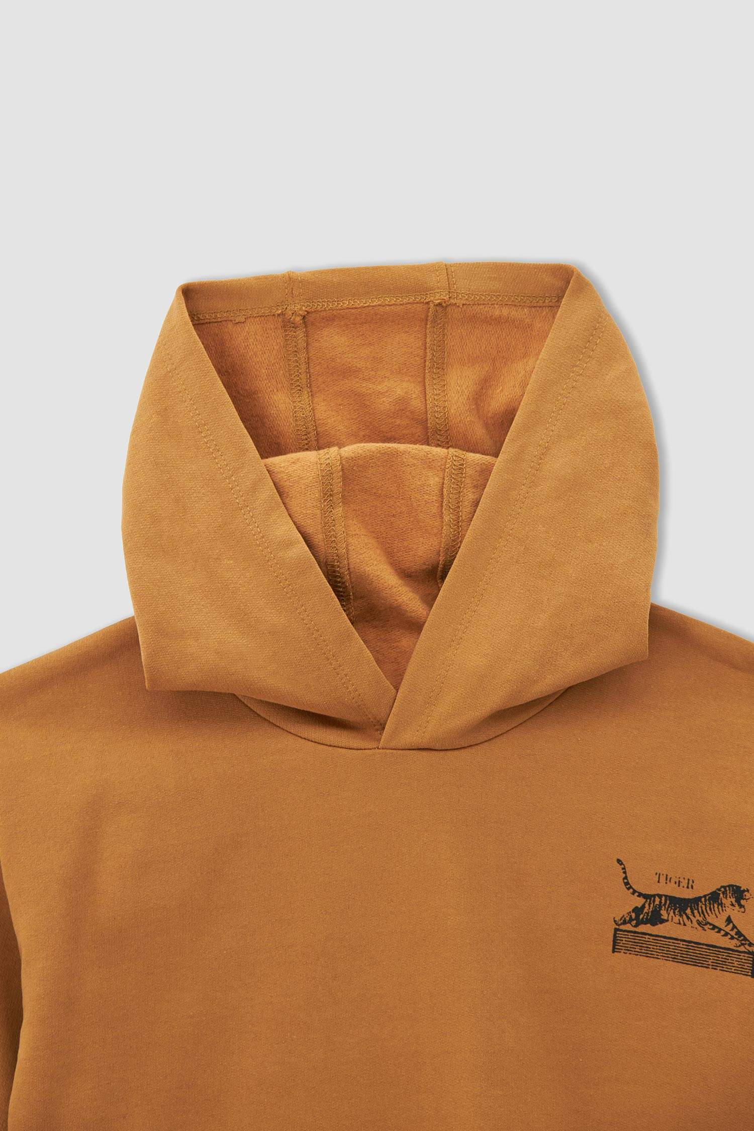 boys brown sweatshirt