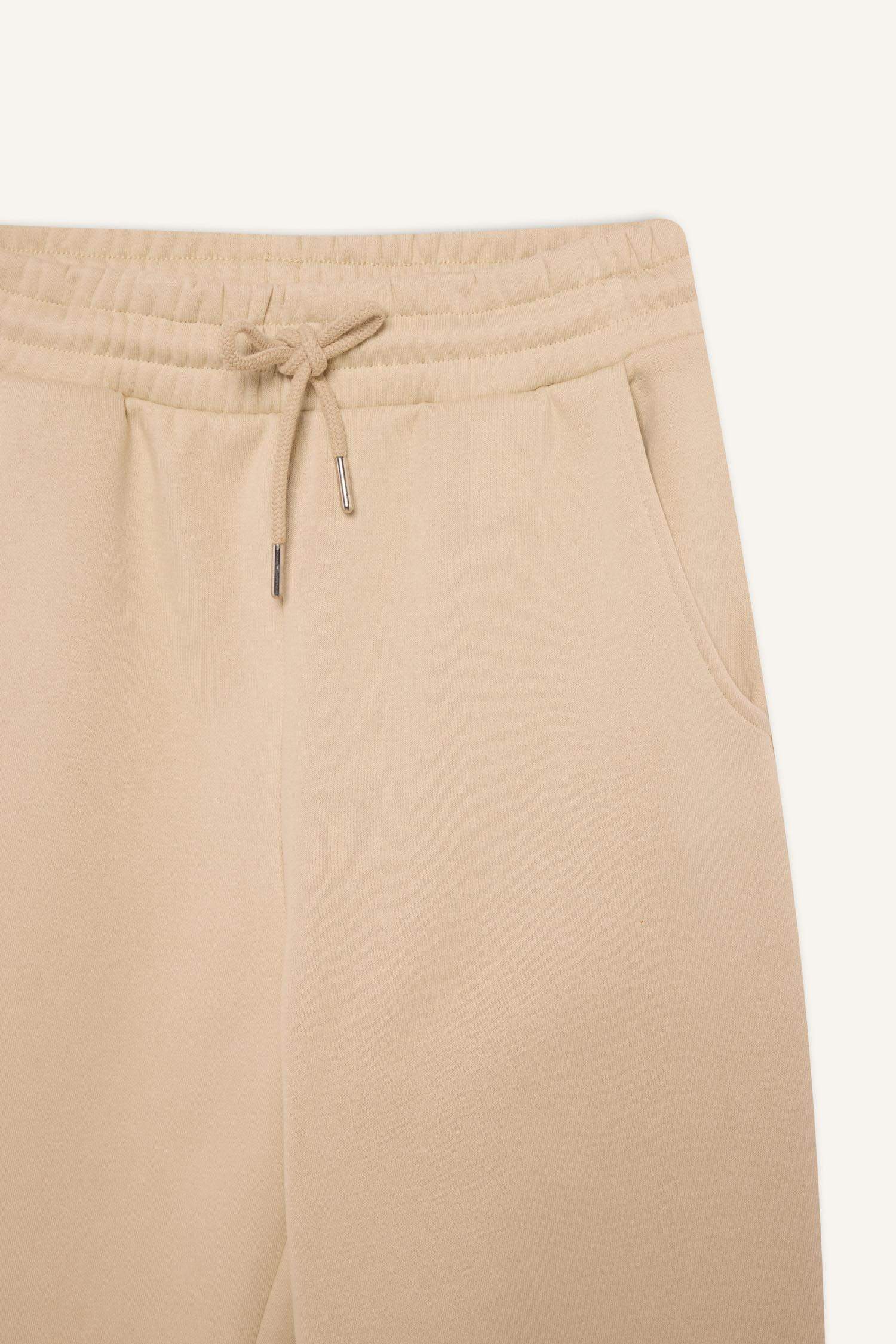 Jogger Kalın  Eşofman Altı Cepli Bağcıklı Yüksek Bel