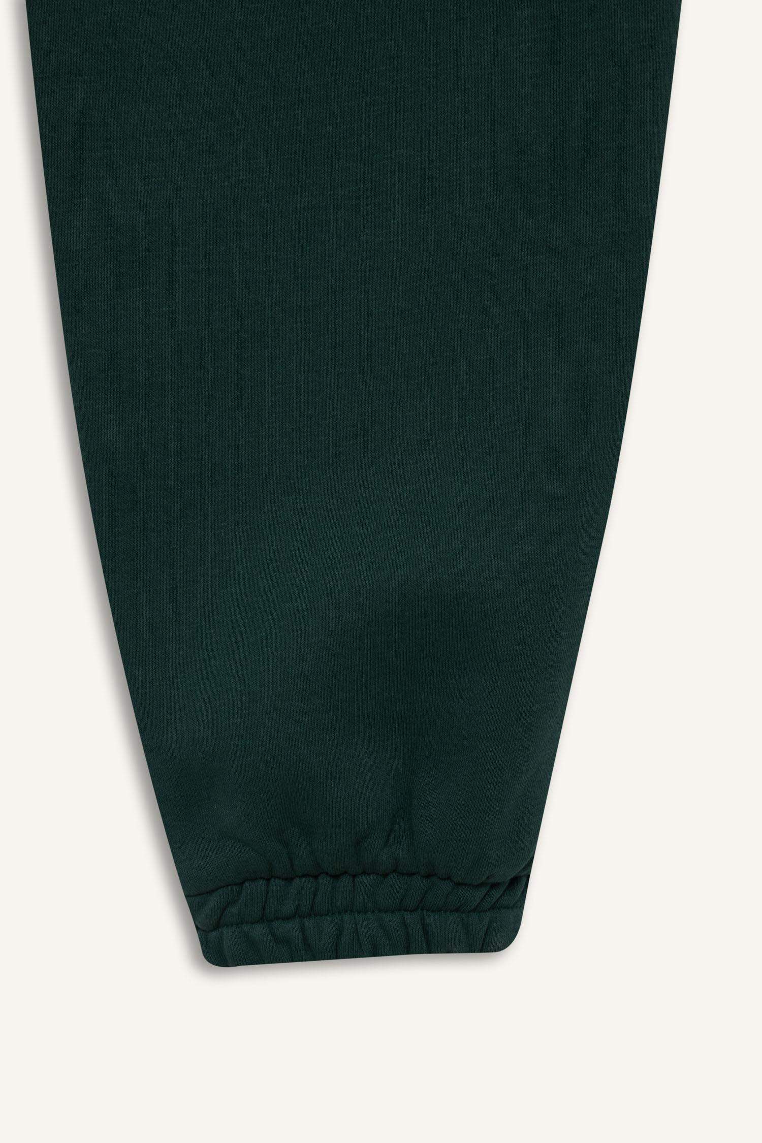 Jogger Kalın Eşofman Altı Cepli Yüksek Bel