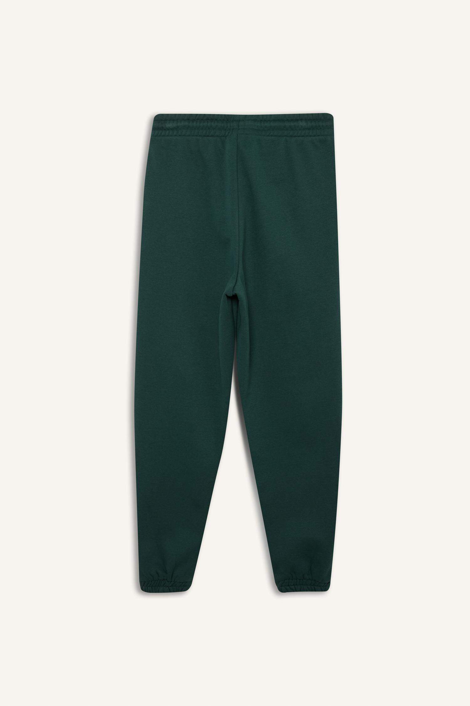 Jogger Kalın Eşofman Altı Cepli Yüksek Bel