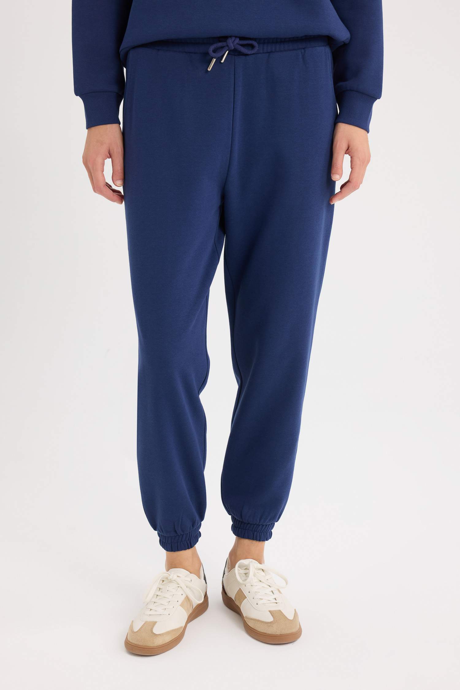 Спортивные брюки утепленные с высокой талией