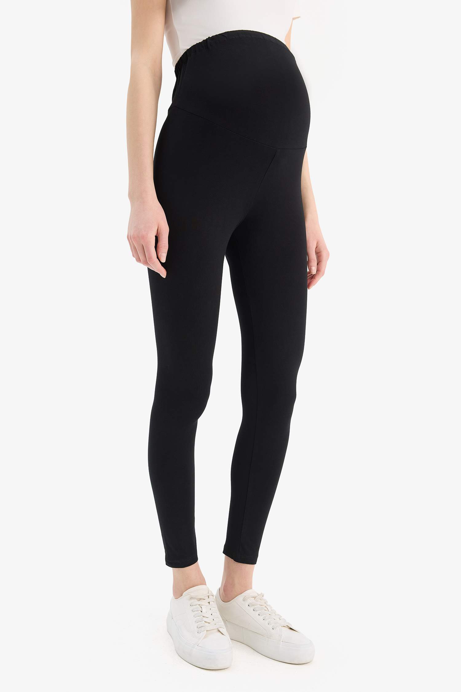 Skinny Fit Knitted Maternity Bottoms