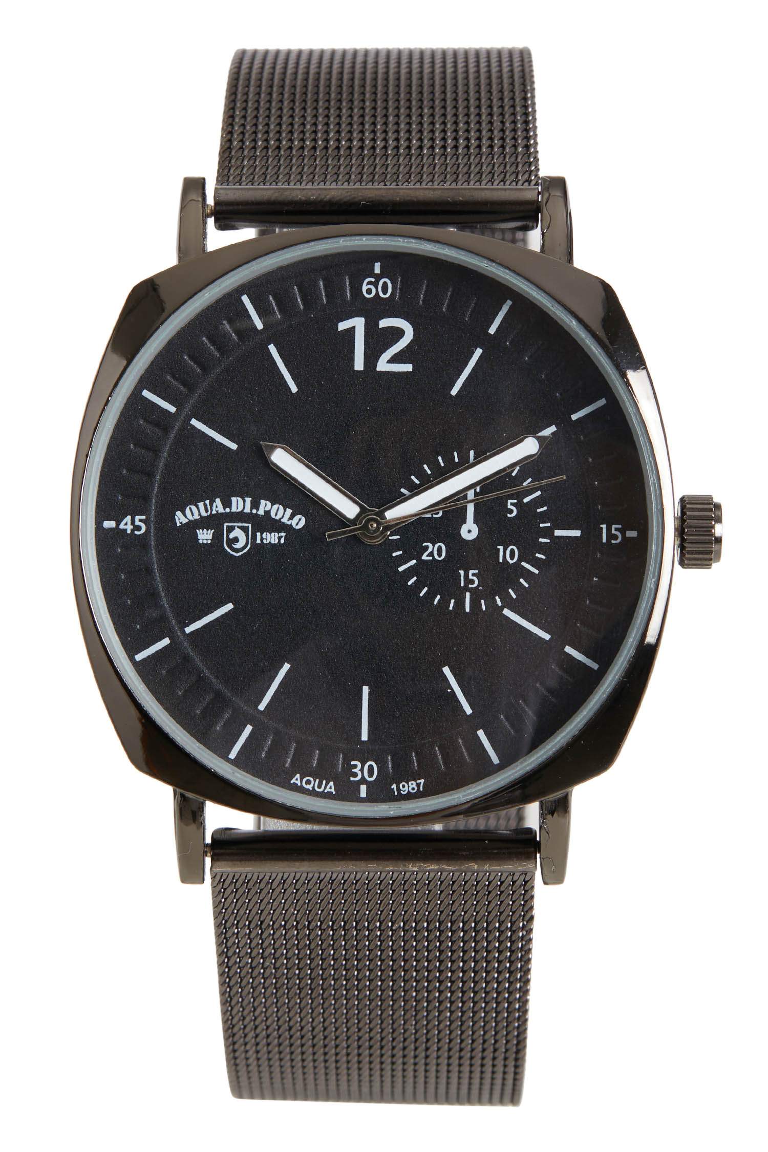 Black MAN Basic Metal Band Watch 2068838 DeFacto