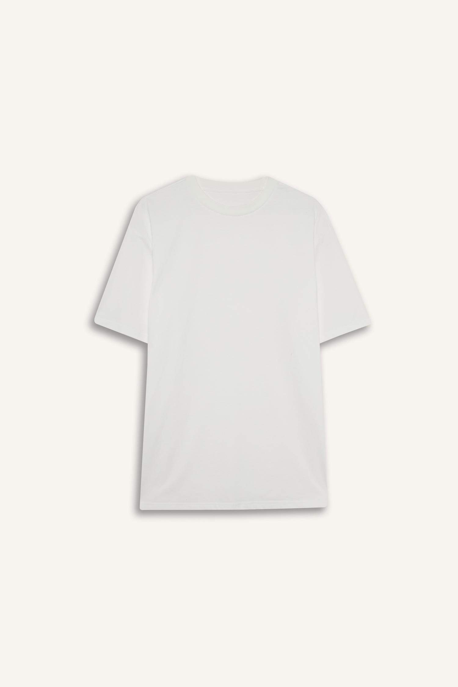 New Regular Fit Crew Neck Basic Short Sleeve T-Shirt