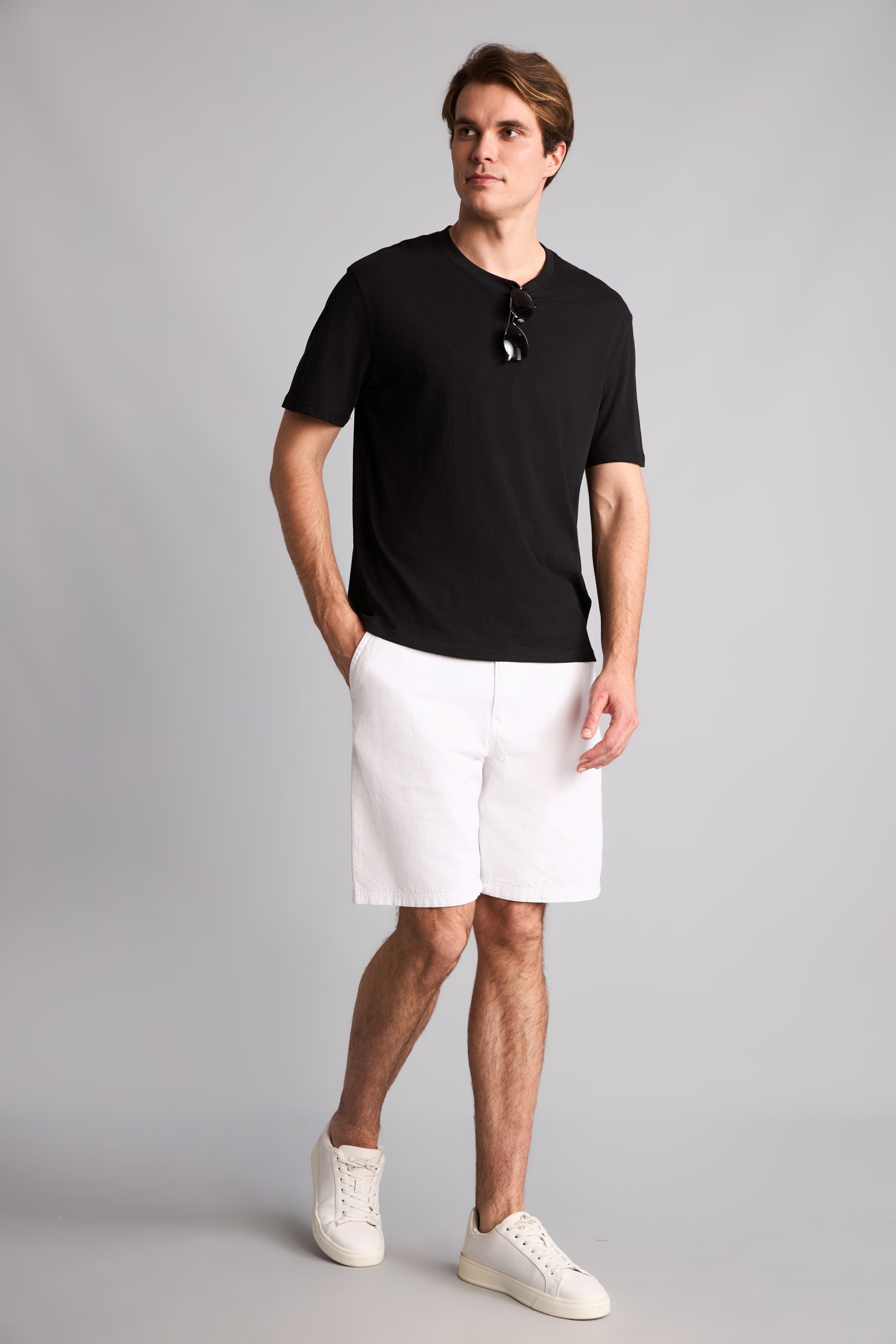 DeFacto Regular Fit Basic Kısa Kollu Tişört görsel 2