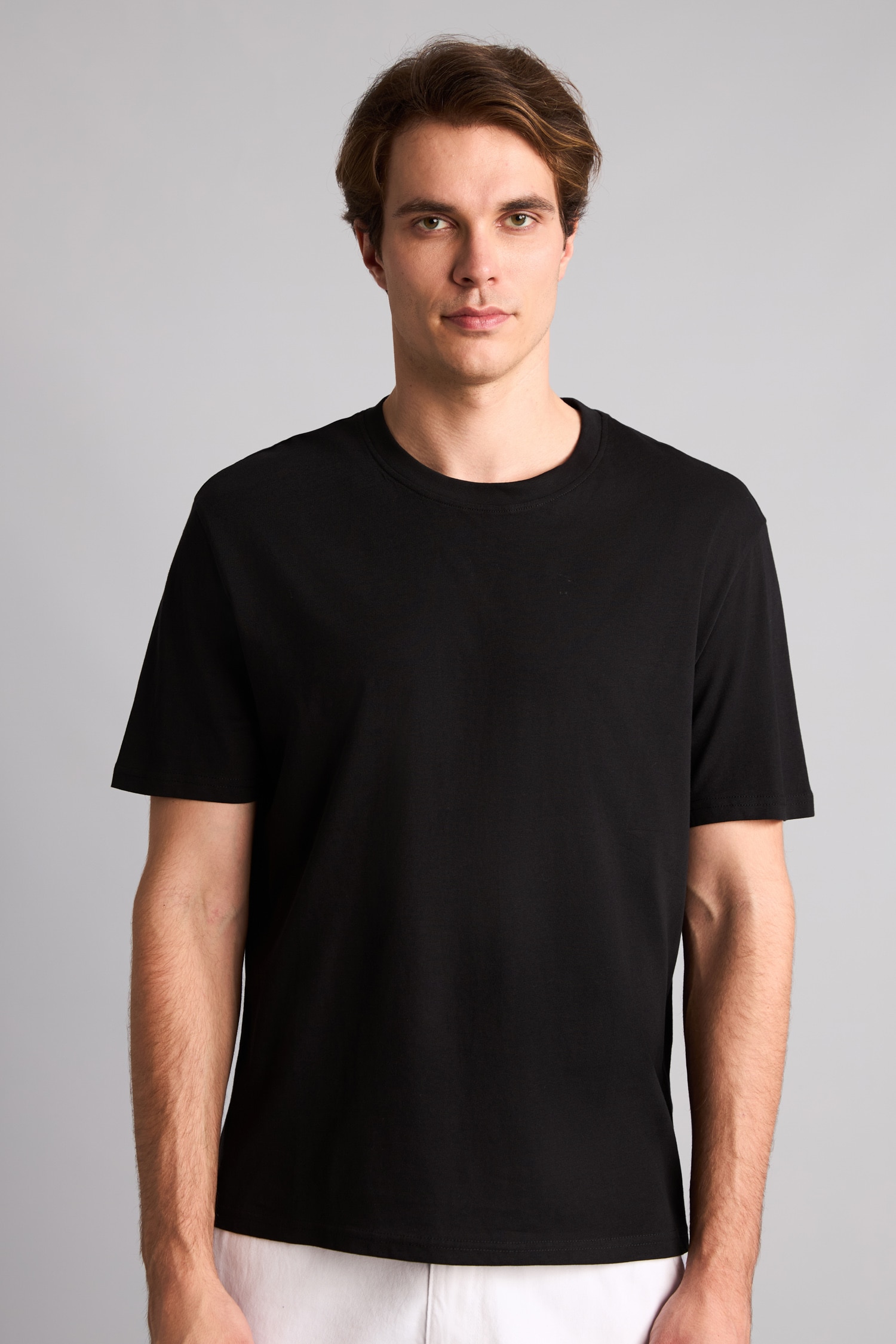 DeFacto Regular Fit Basic Kısa Kollu Tişört görsel 3