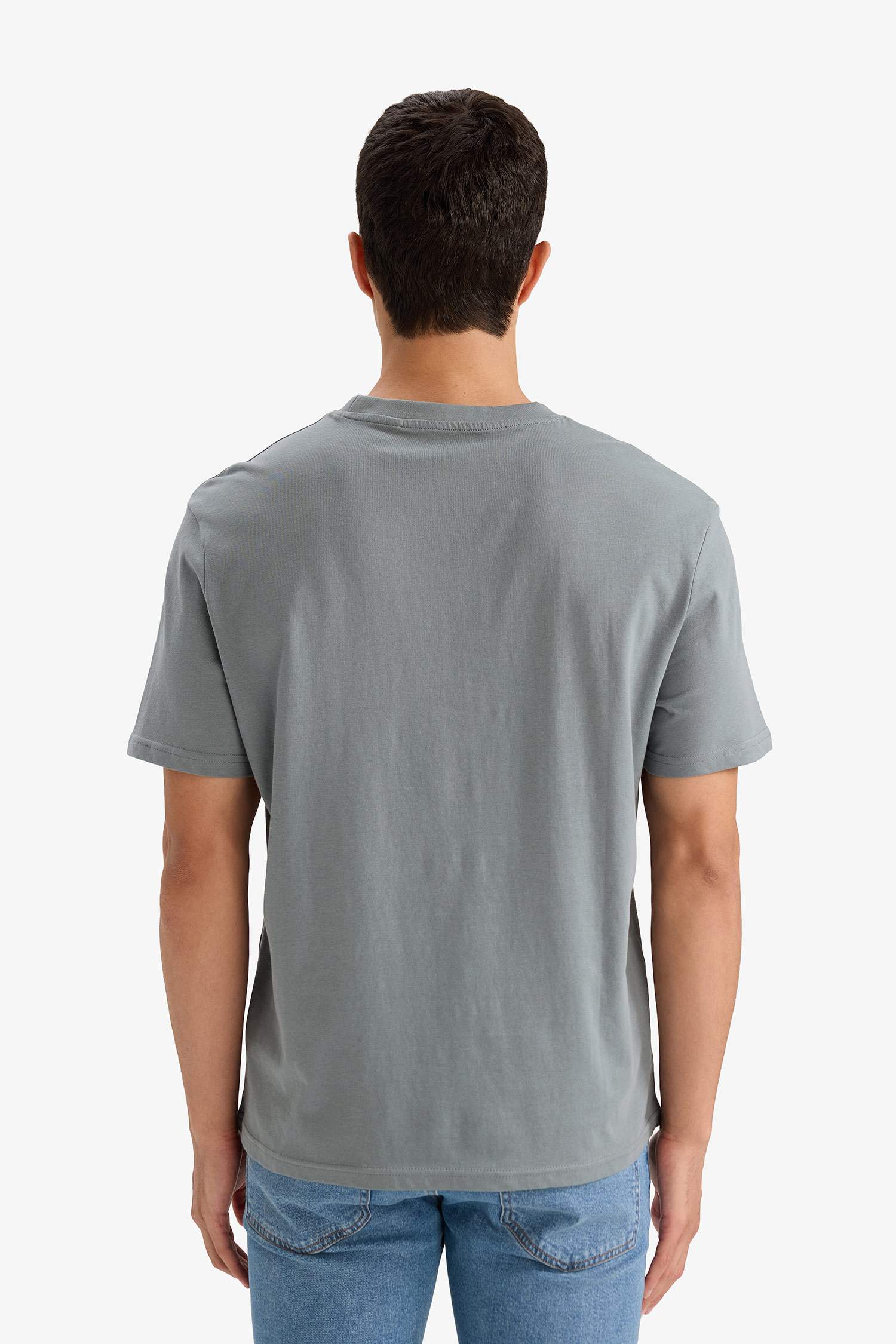 Regular Fit Crew Neck Short Sleeved T-shirt