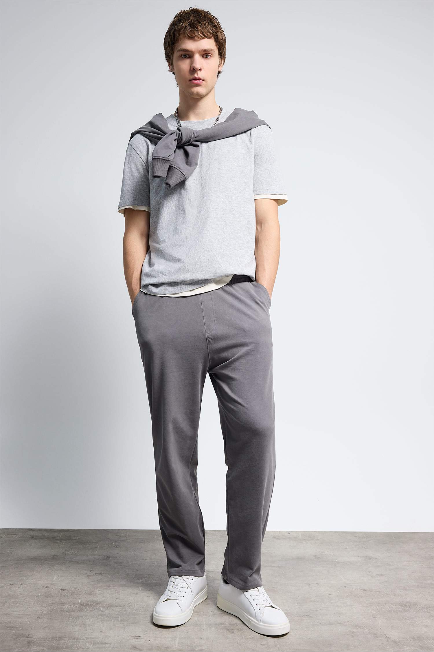 100% Cotton Regular Fit Crew Neck Basic T-Shirt