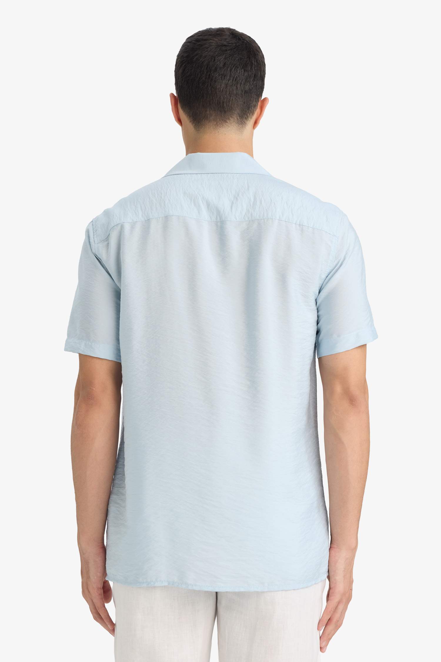 قميص نص كم ايروبين مودرن فيت برقبة بولو