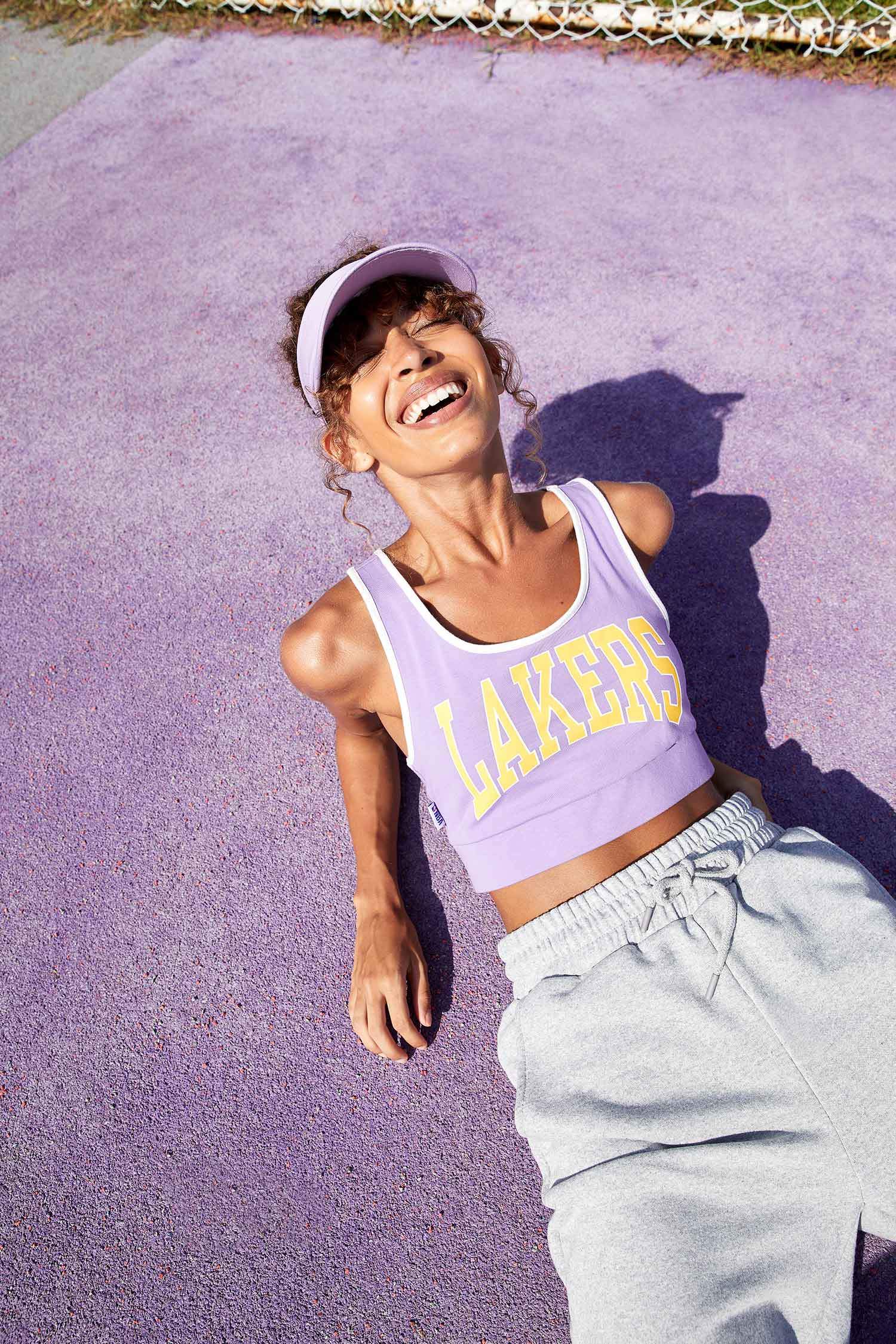 Forever 21, Tops, Lakers Crop Top