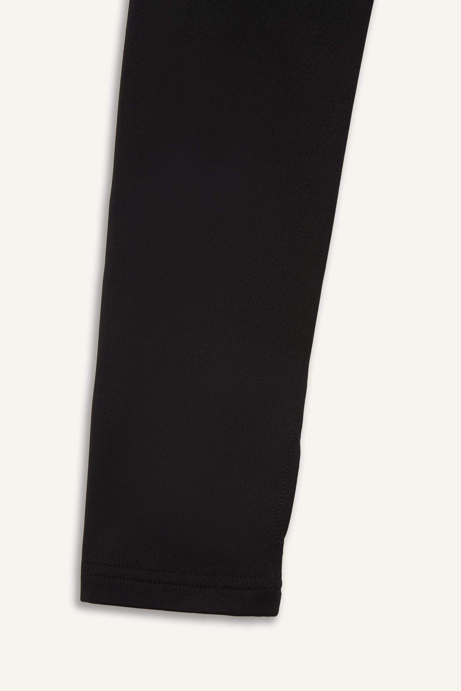 DeFactoFit Slim Fit Zippered Sports Stretch Fabric T-Shirt