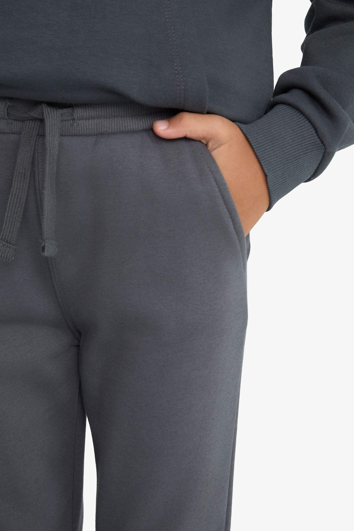 Erkek Çocuk Beli Lastikli Kalın Eşofman Altı