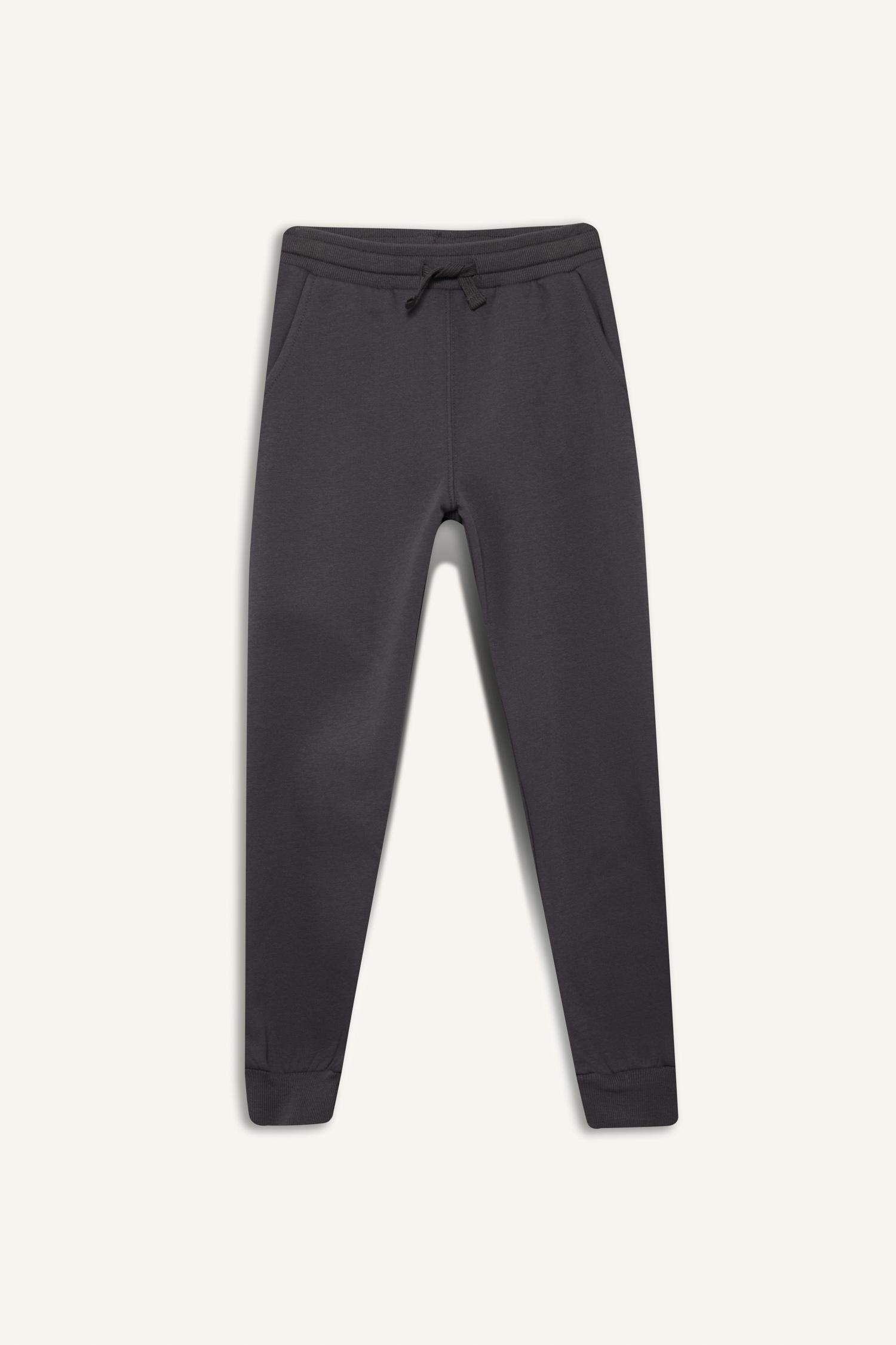 Erkek Çocuk Beli Lastikli Kalın Eşofman Altı