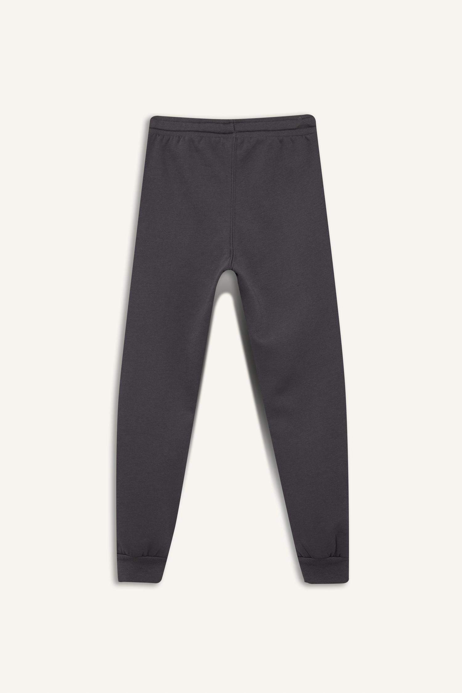 Erkek Çocuk Beli Lastikli Kalın Eşofman Altı