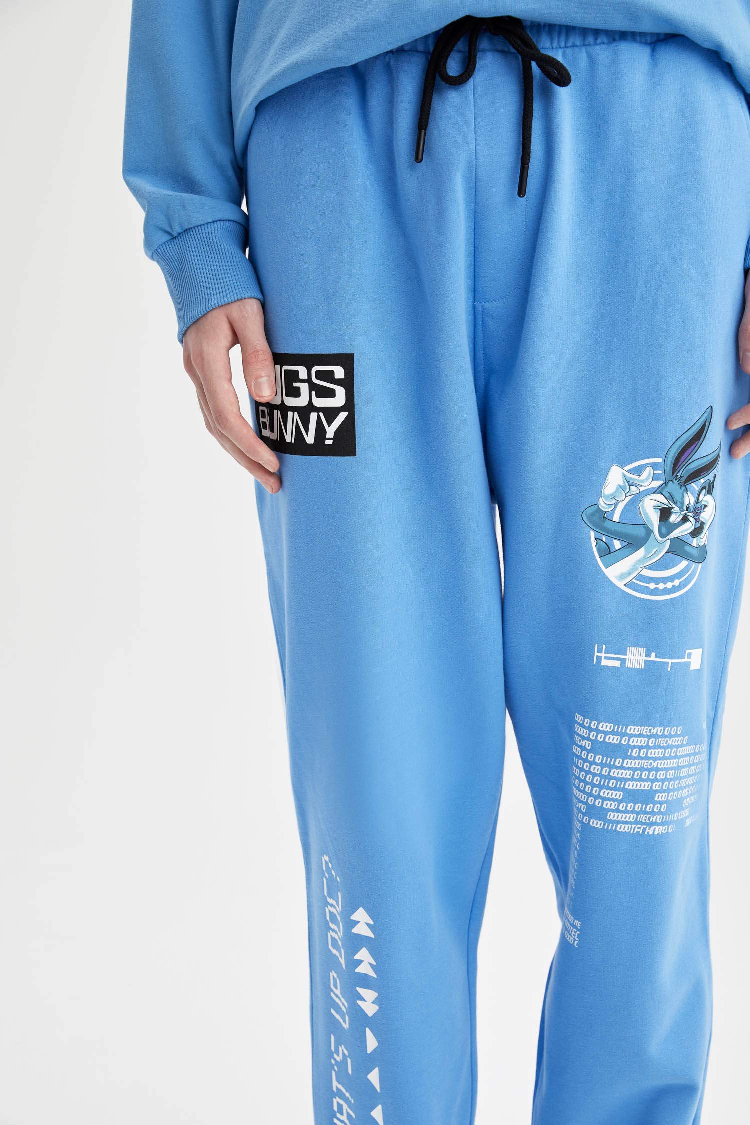 Blue Man Looney Tunes Licenced Oversize Fit Jogger 2336569 | DeFacto