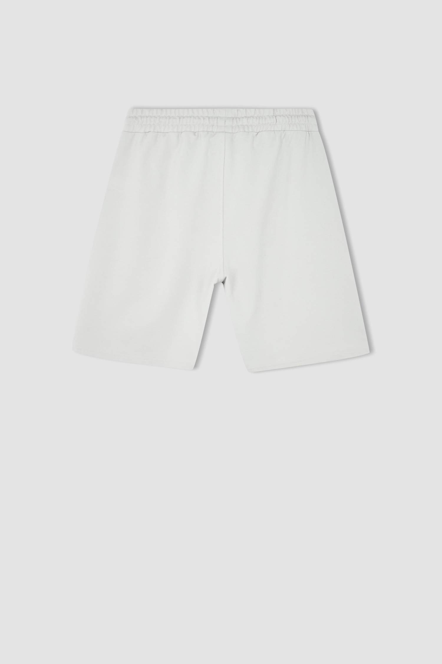 Regular Fit Pamuklu Penye Şort