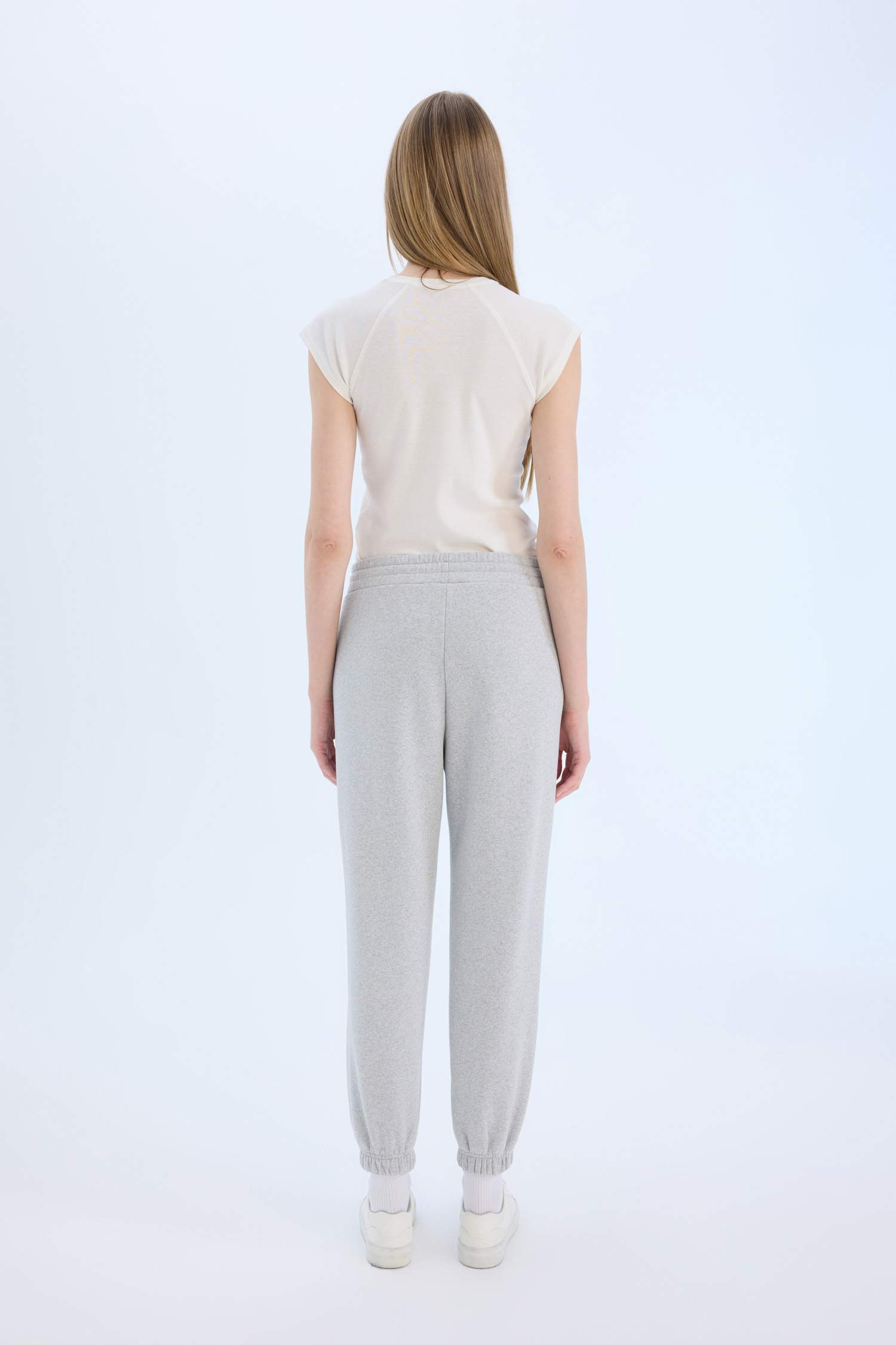 Джоггеры с Карманами Высокая Талия Толстый Материал