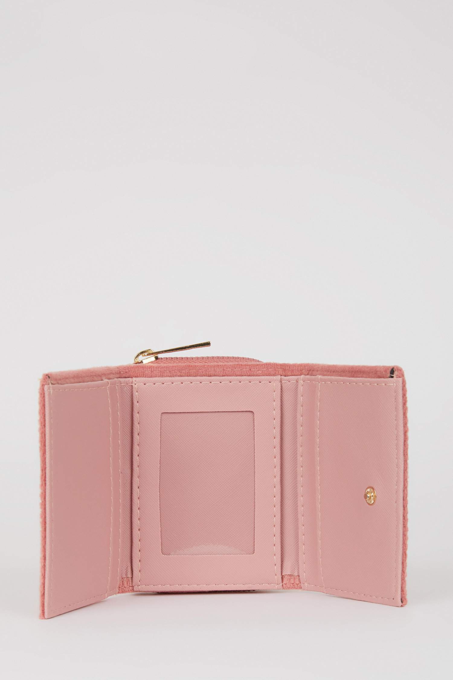 Kadın Süet Görünümlü Cüzdan