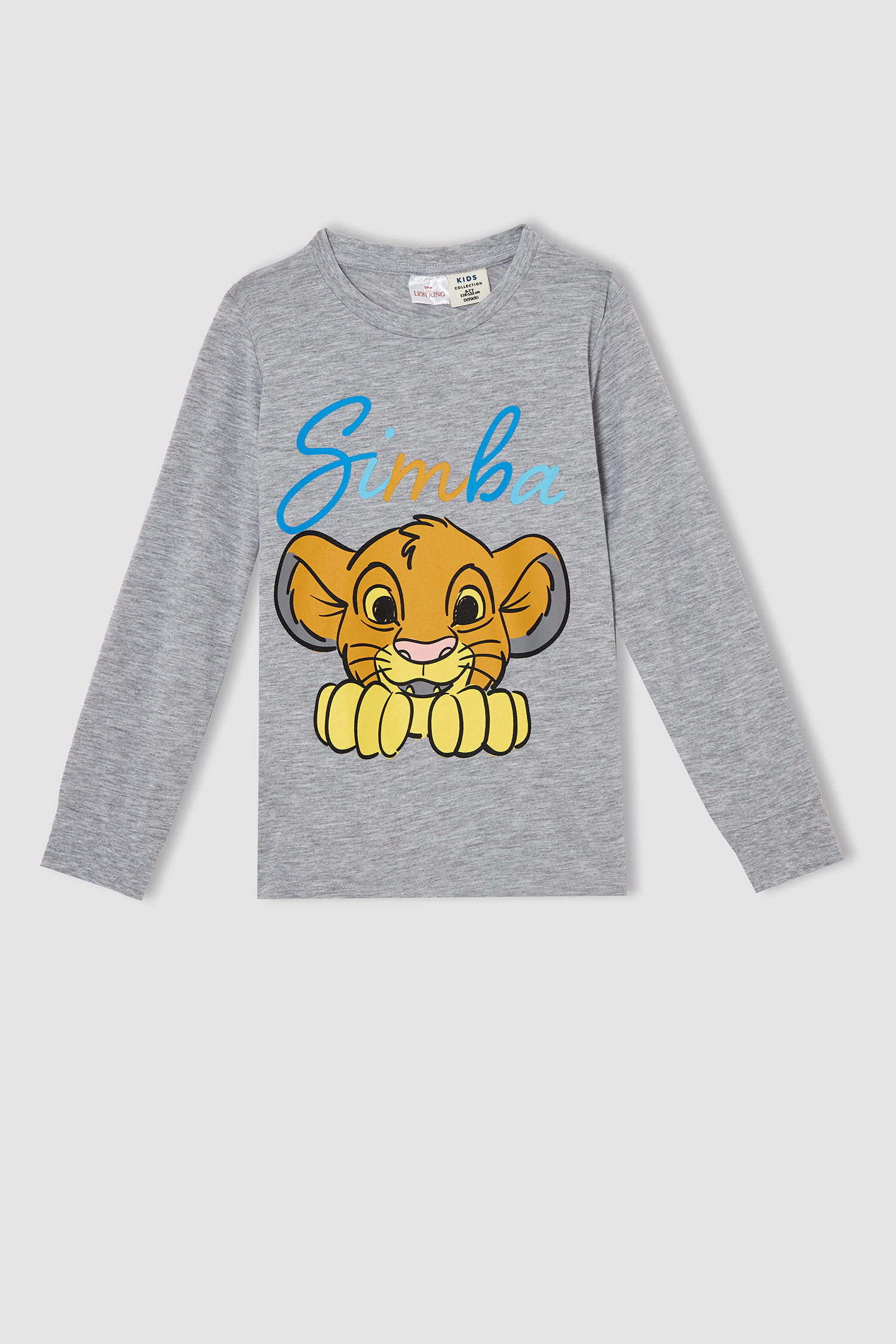 Defacto Erkek Çocuk Lion King Uzun Kollu Pijama Takımı. 2