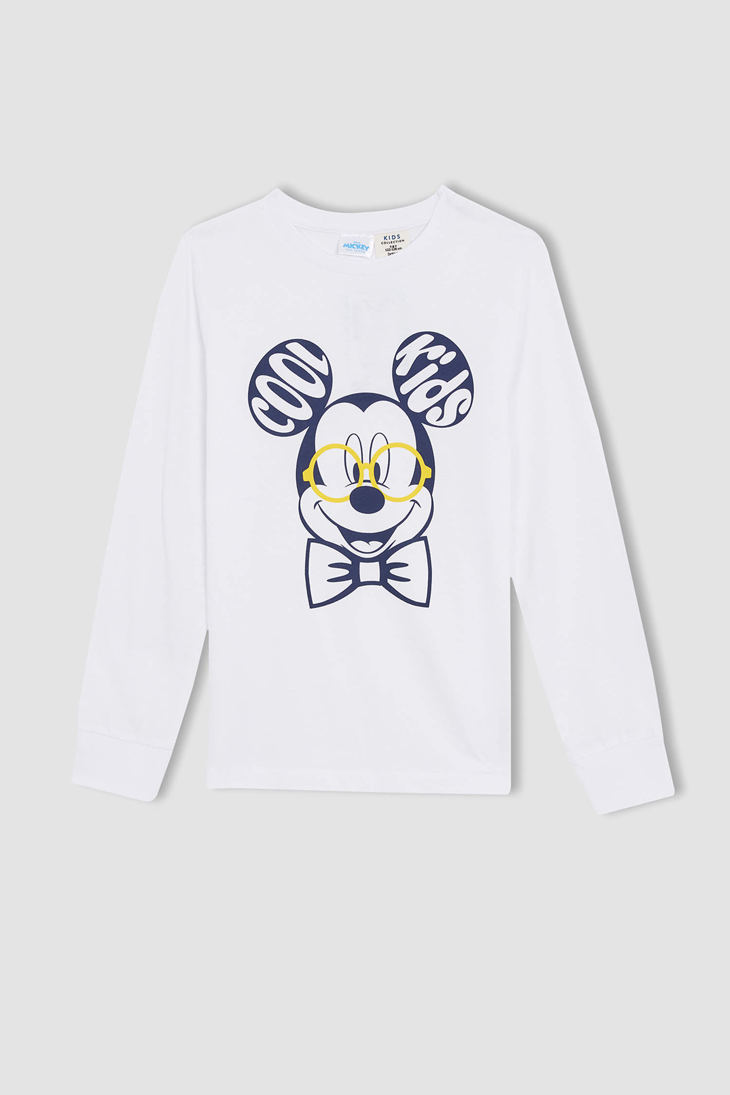Defacto Erkek Çocuk Mickey & Minnie Pamuklu Uzun Kollu Pijama Takım. 3