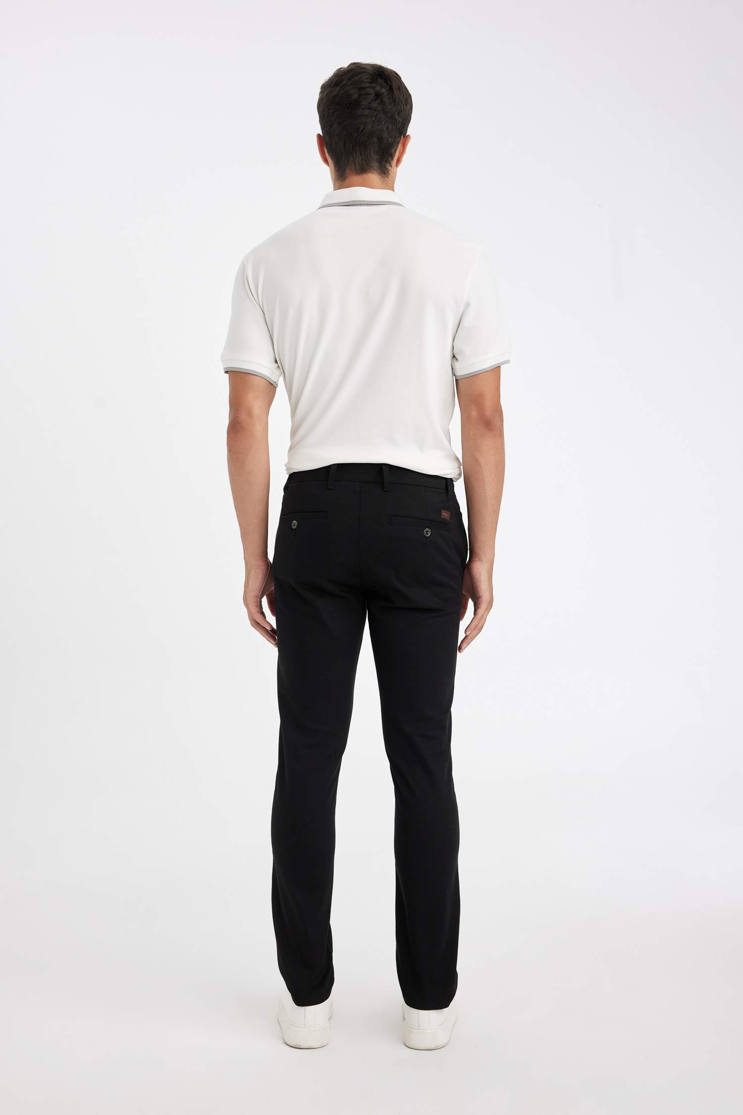 Yazlık Chino Kanvas Pantolon Slim Fit Dar Kesim 4 Cepli Pamuklu Gabardin Esnek Dar Paça