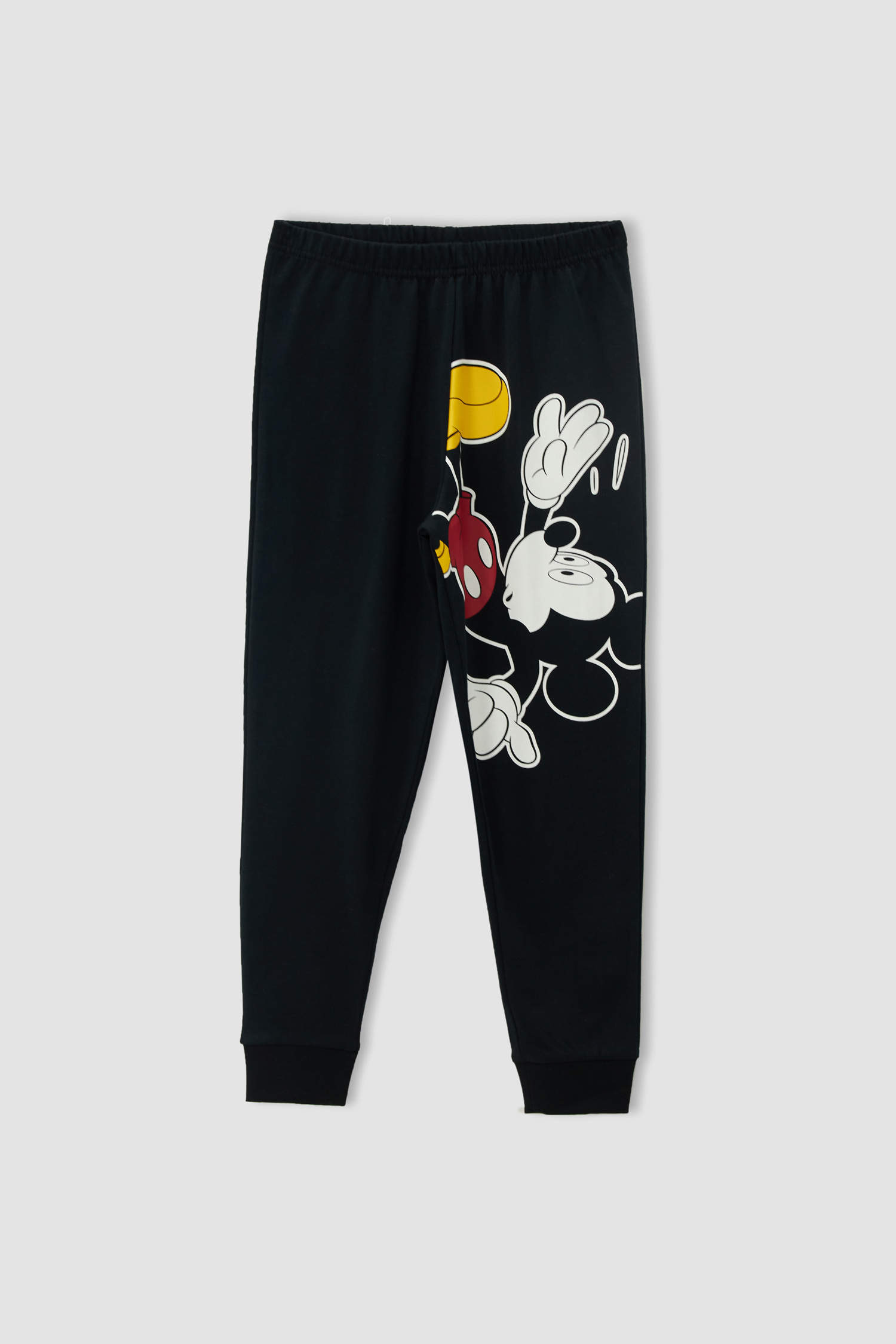 Defacto Erkek Çocuk Mickey Mouse Lisanslı Uzun Kollu Pijama Takımı. 3