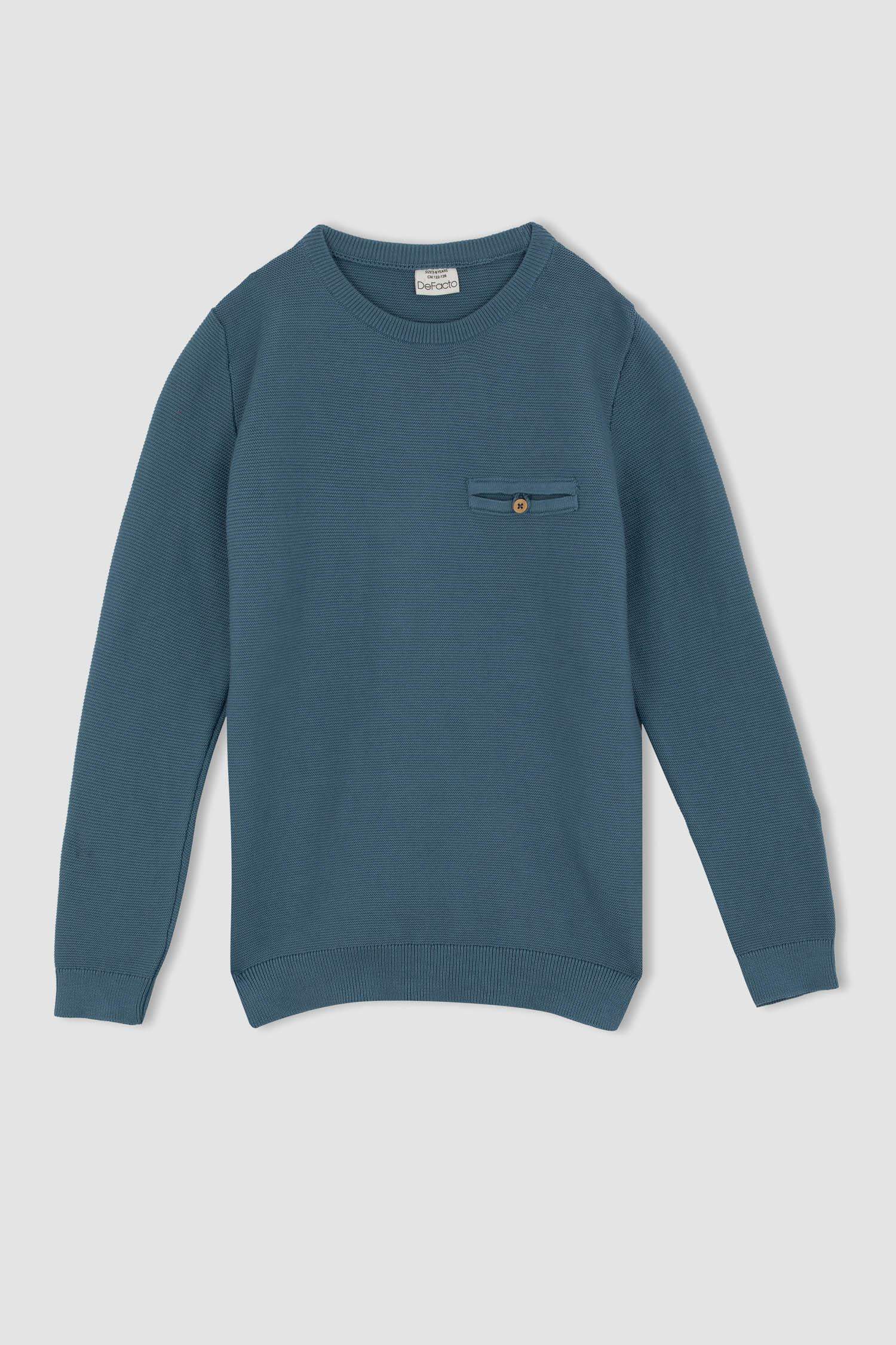 Свитер стандартного кроя для девочек