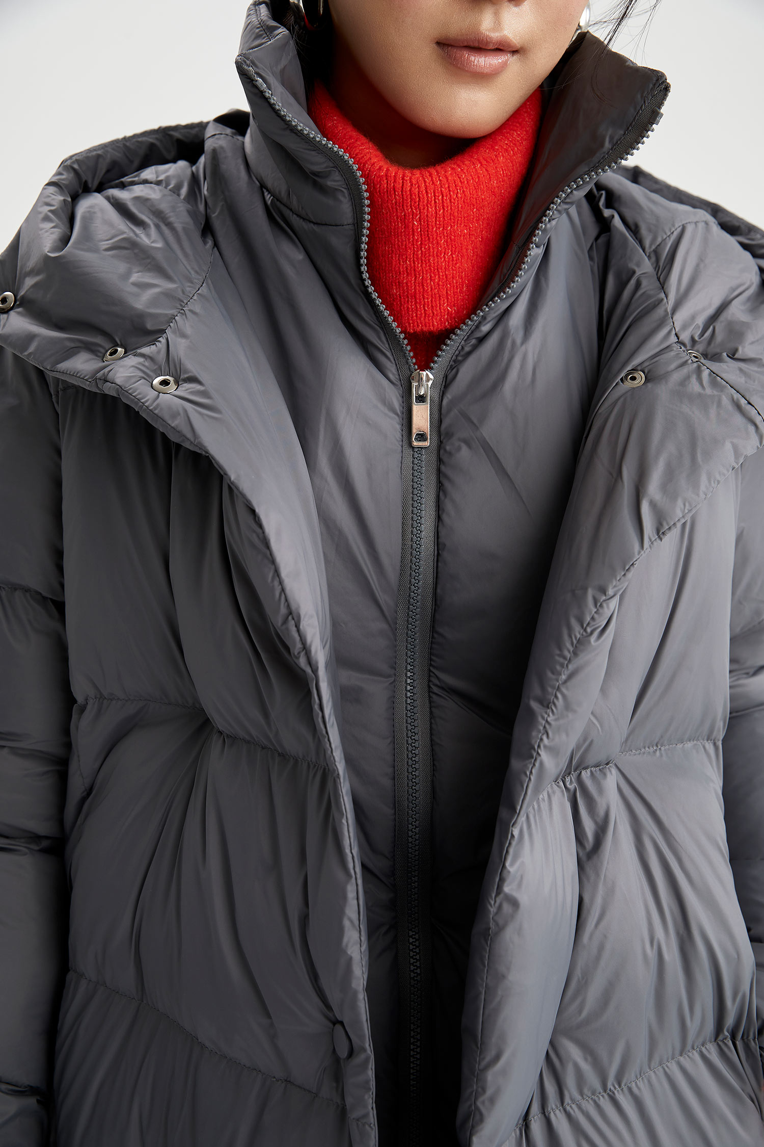 Veste D'hiver Matelassée Pour Garçon - Avec Capuche - Coupe-vent Et Chaude - Parka En Coton