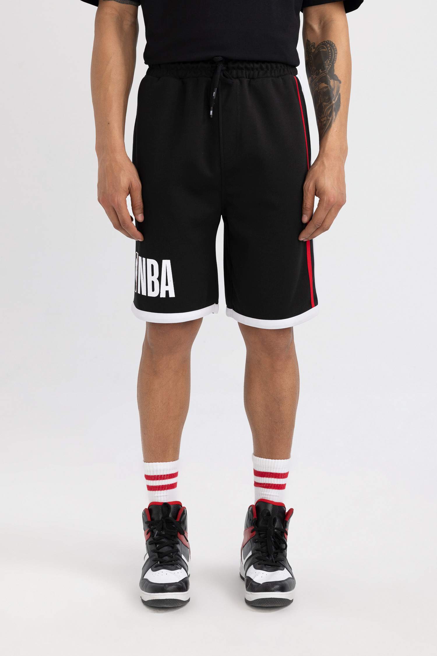 DeFactoFit NBA Wordmark Standart Fit Şort