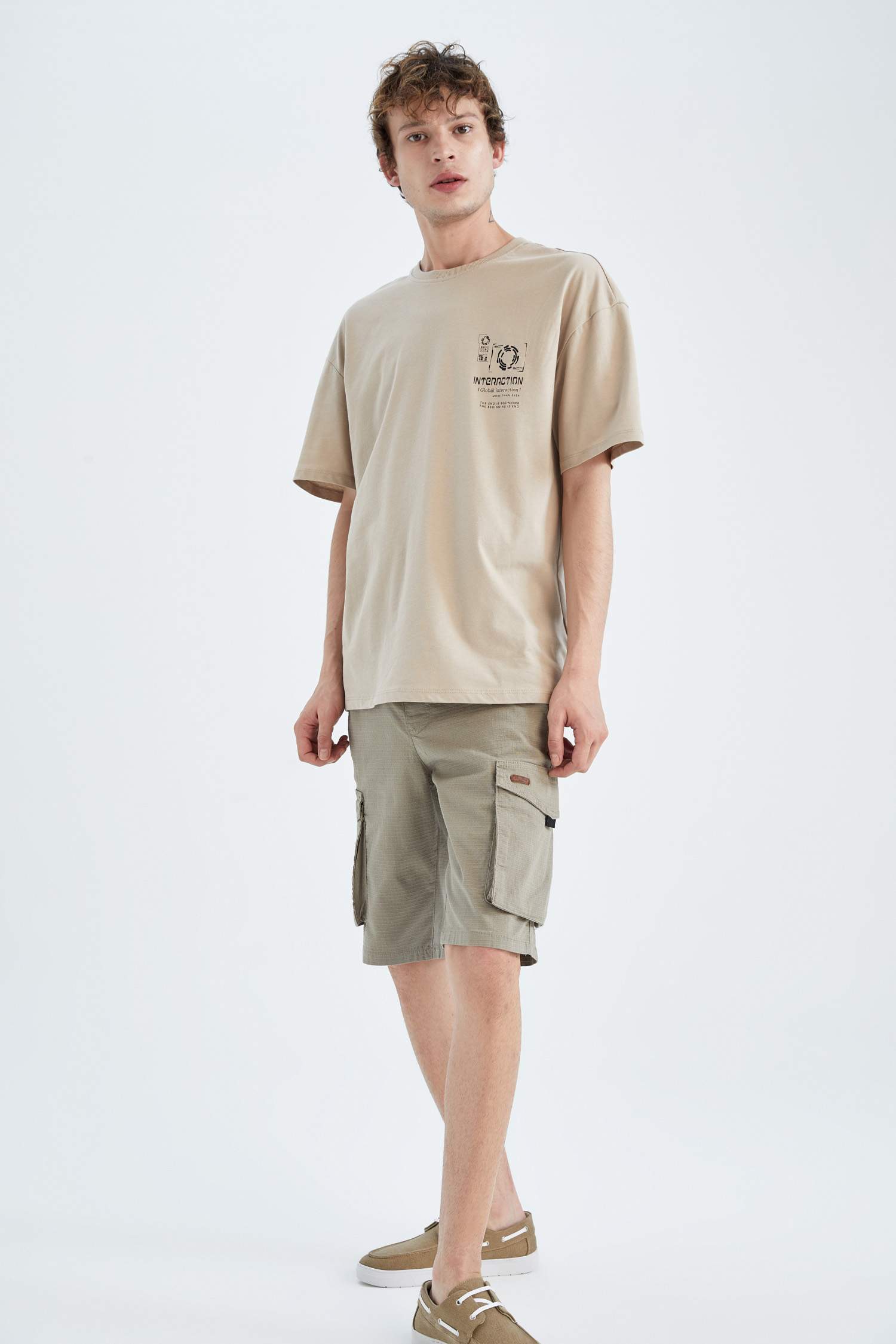 Kargo Jogger Bermuda Şort