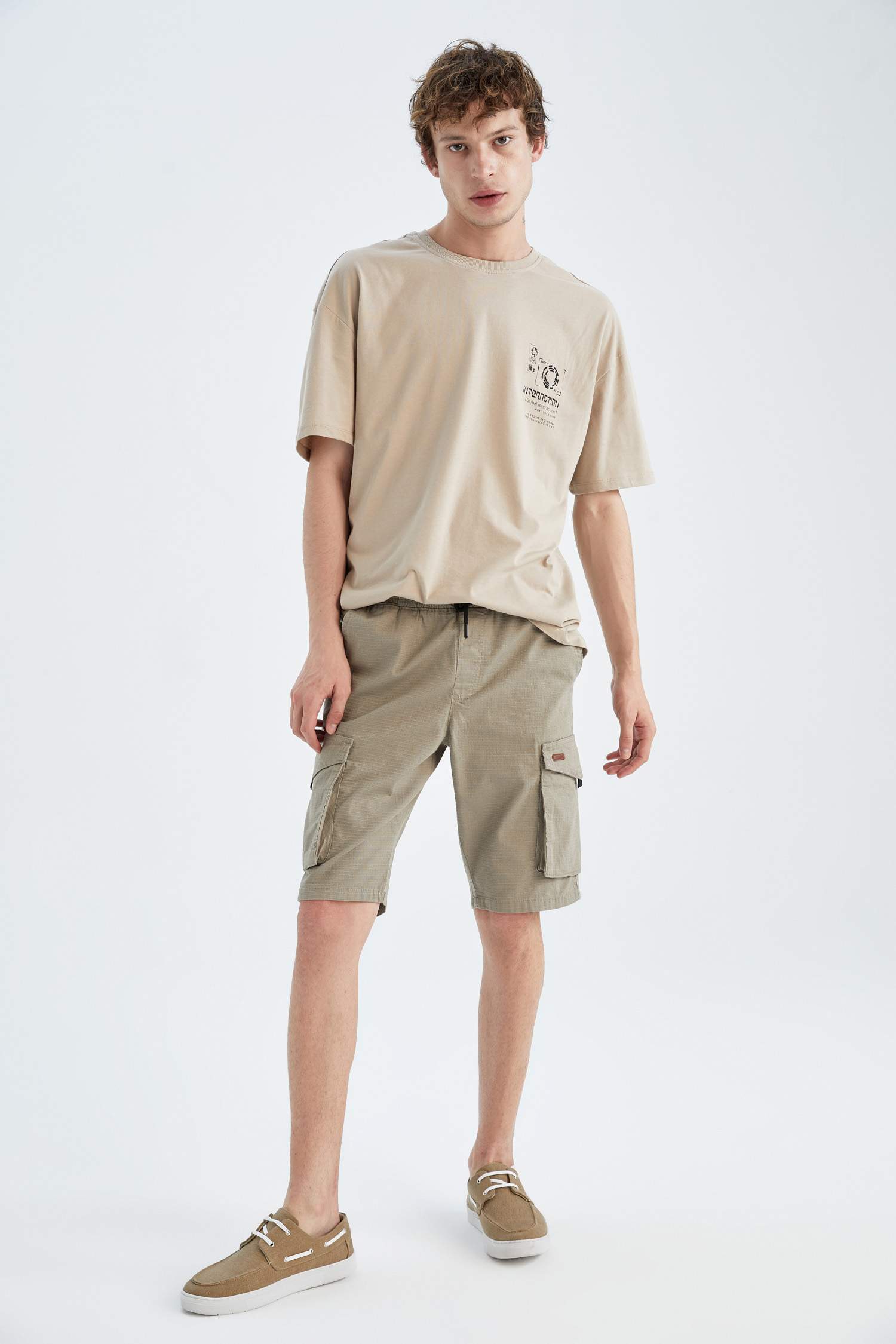 Kargo Jogger Bermuda Şort