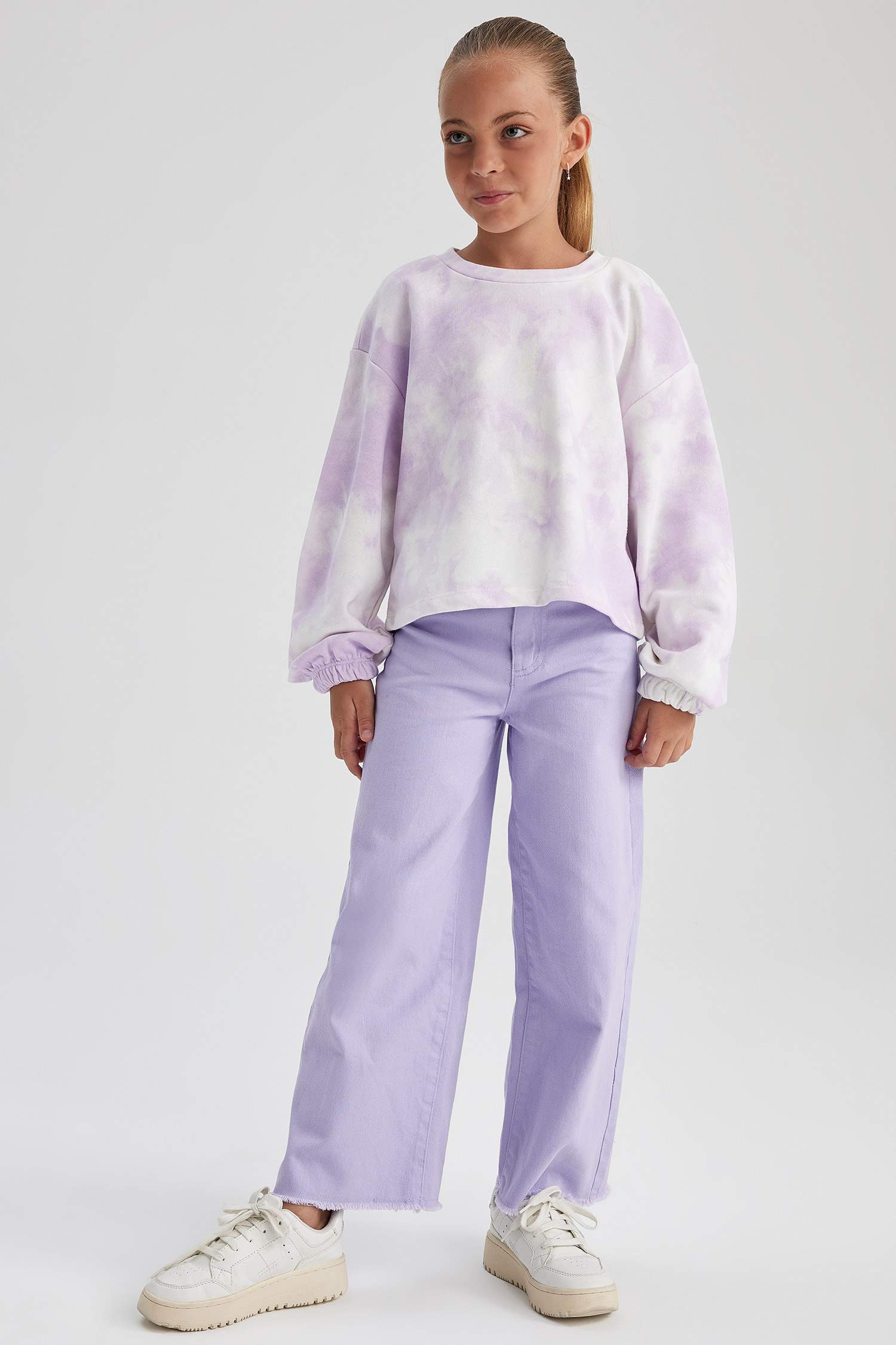 Свитшот кроп для девочек