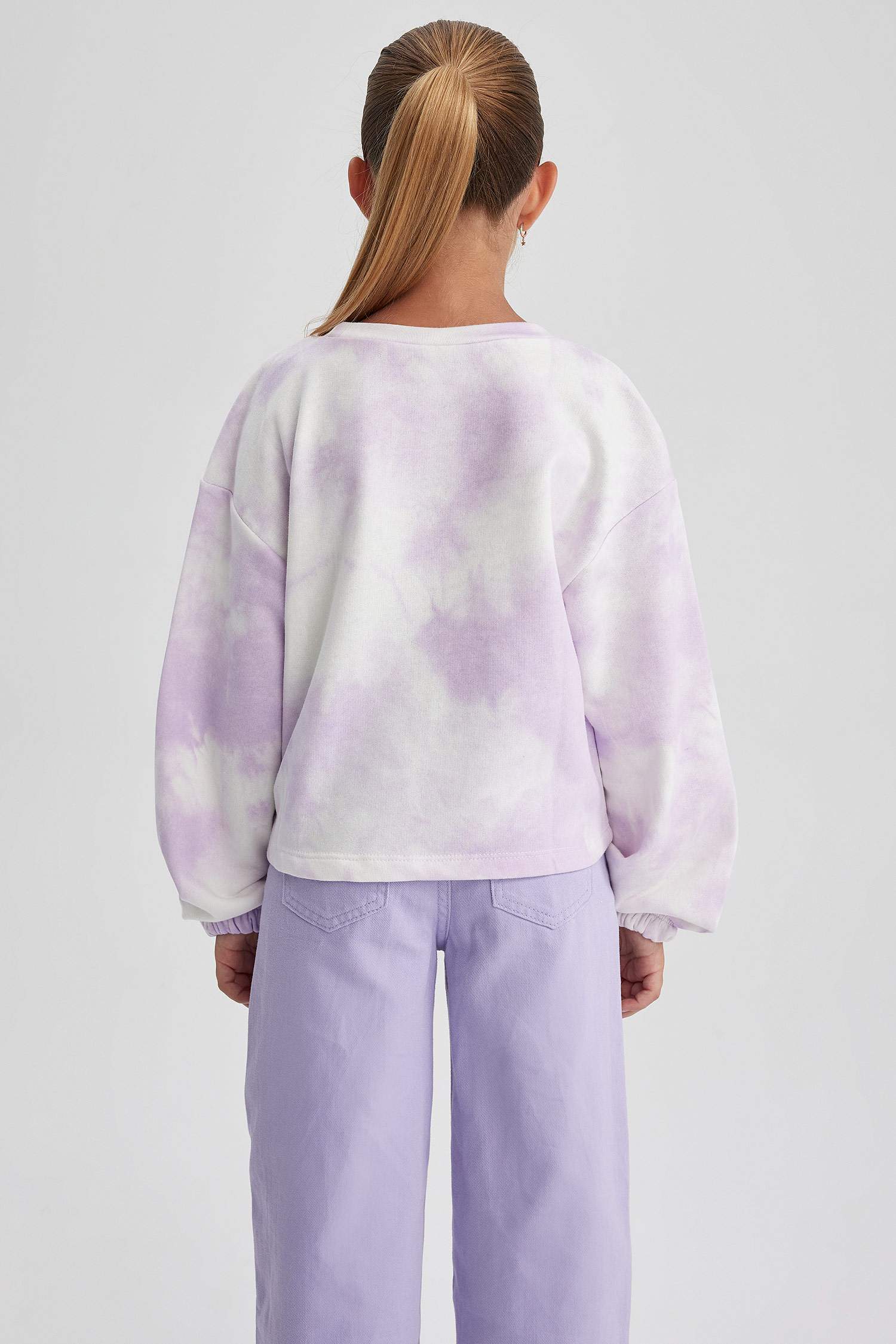 Свитшот кроп для девочек