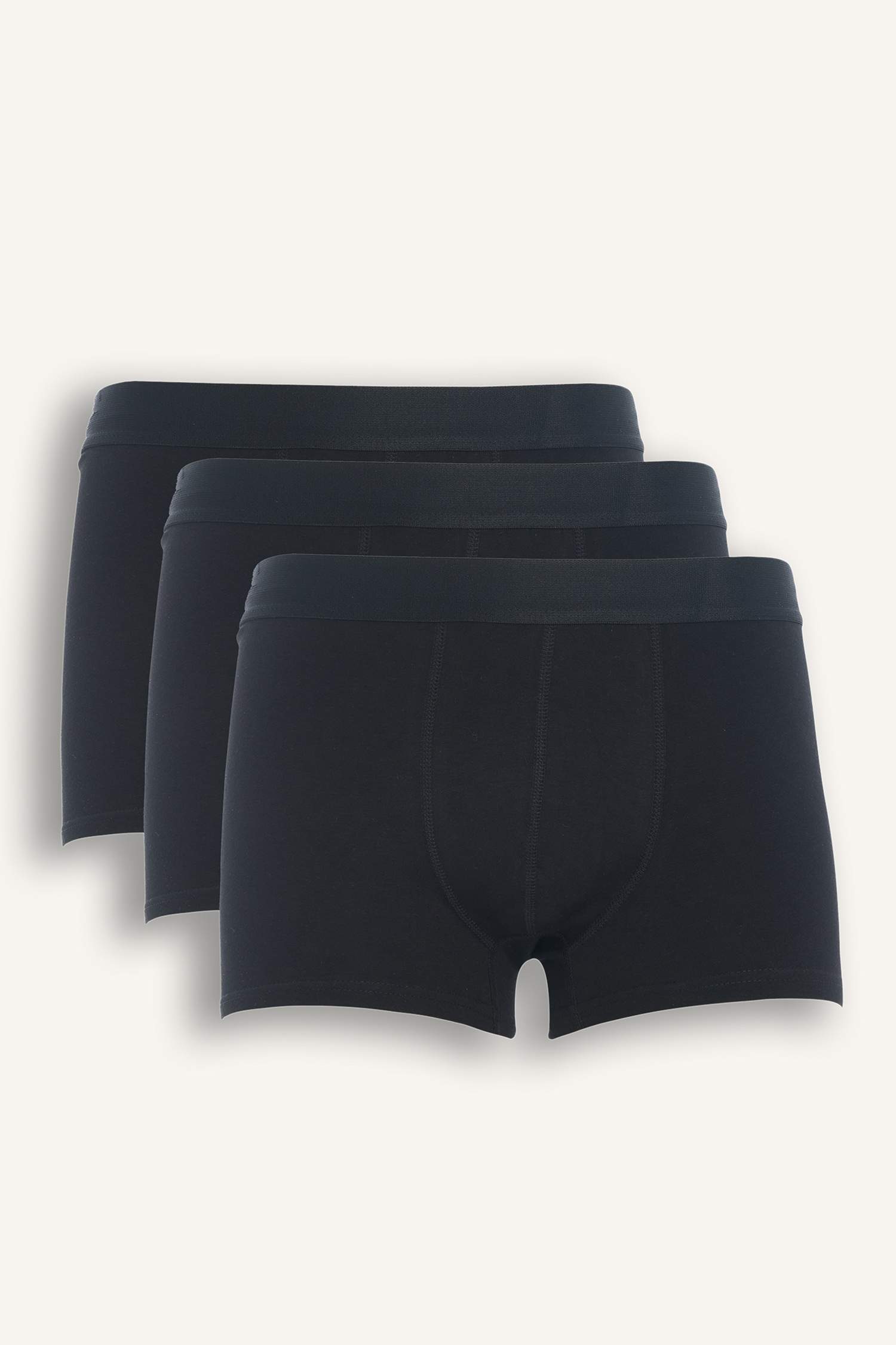 Regular Fit 3'lü Boxer