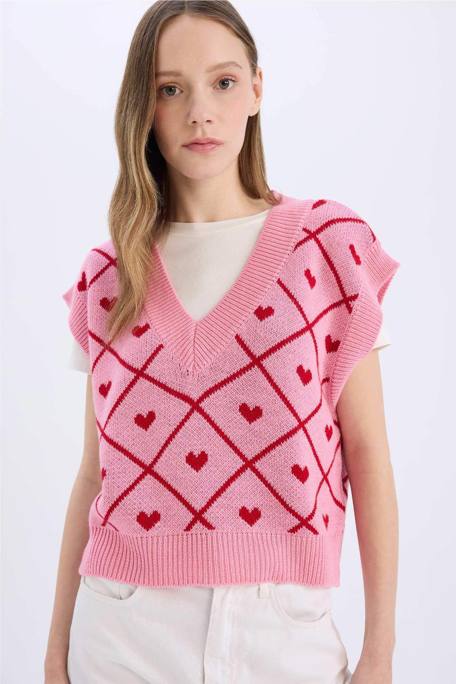 Regular Fit V-Neck Vest