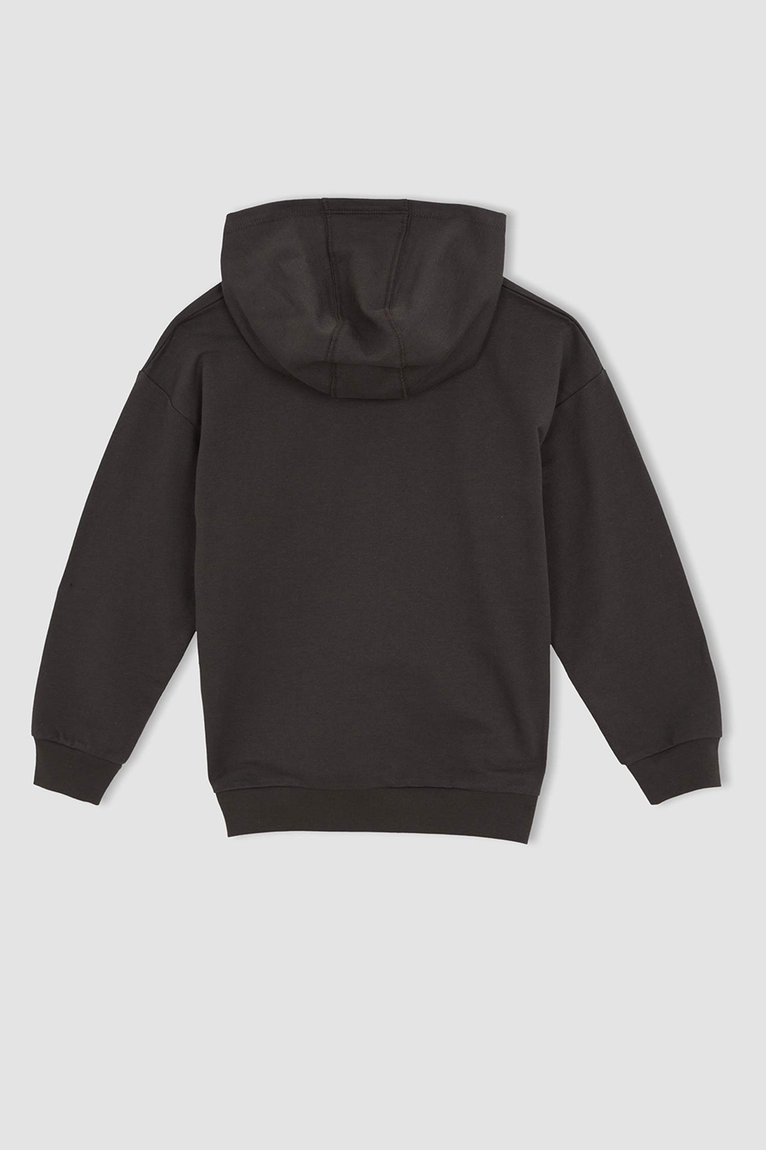 سويت شيرت اوفر سايز بغطاء للرأس بجيب الكنغر