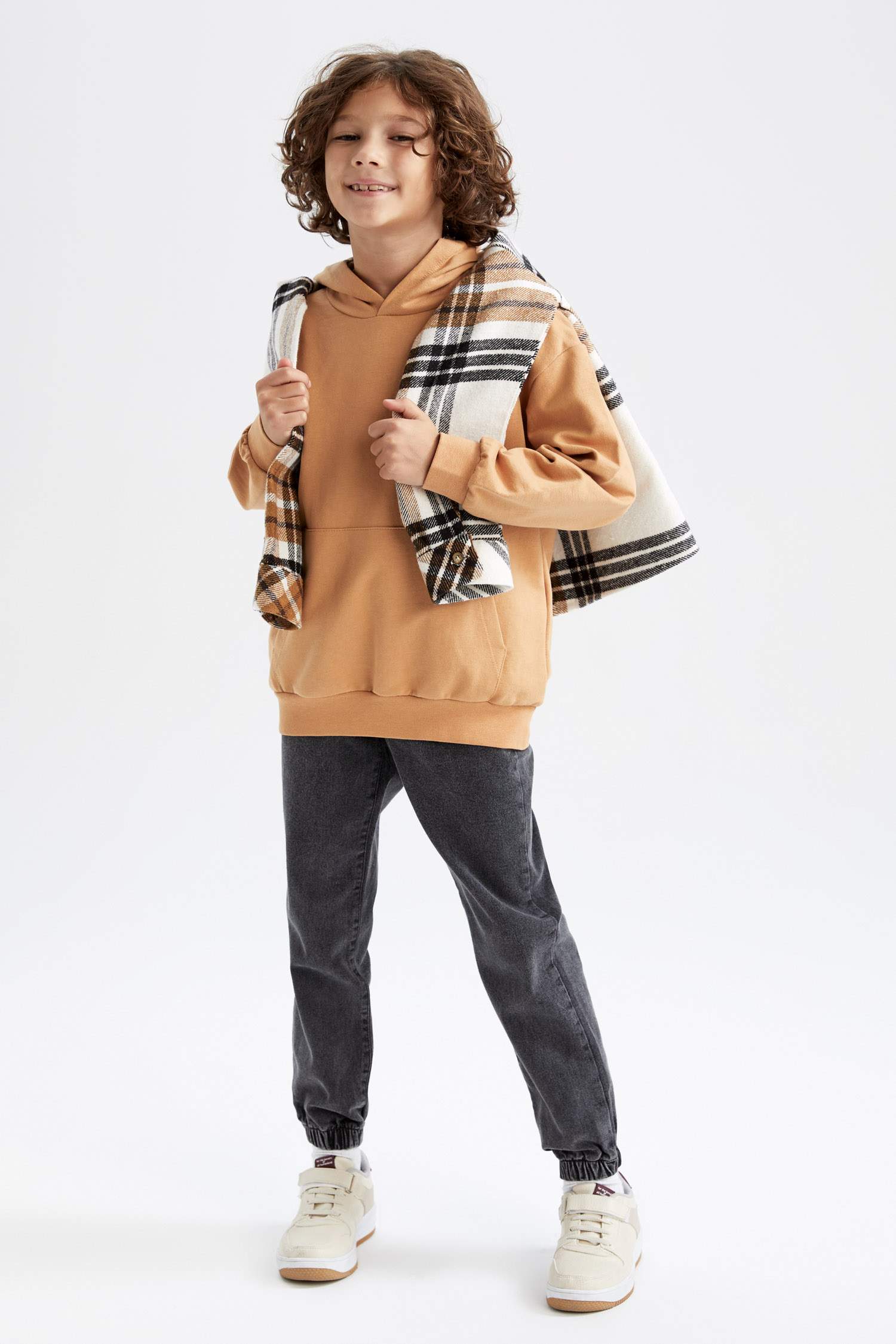 Світшот оверсайз з тонкої тканини для хлопчиків