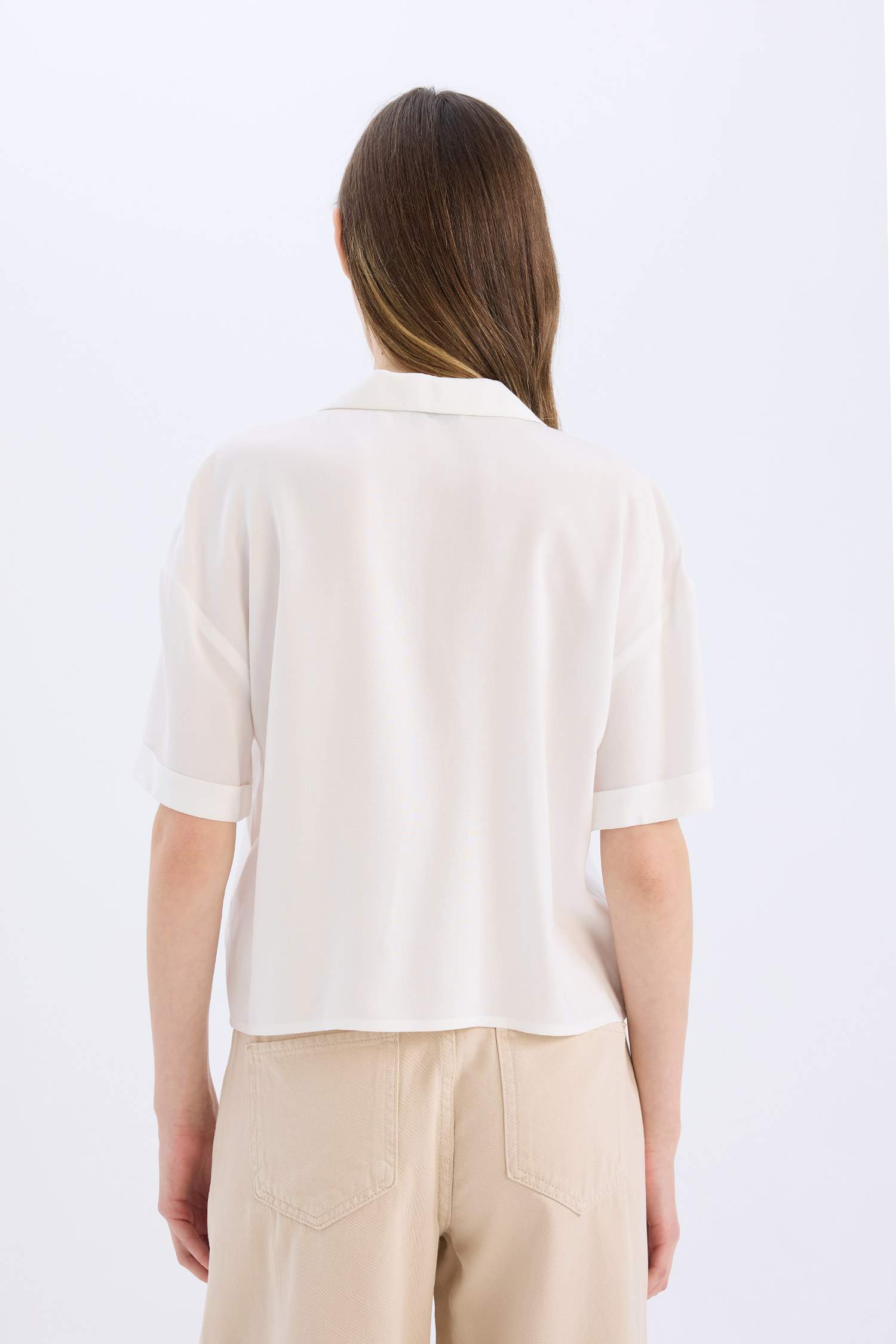 Coool оверсайз пижамная рубашка с коротким рукавом и воротником