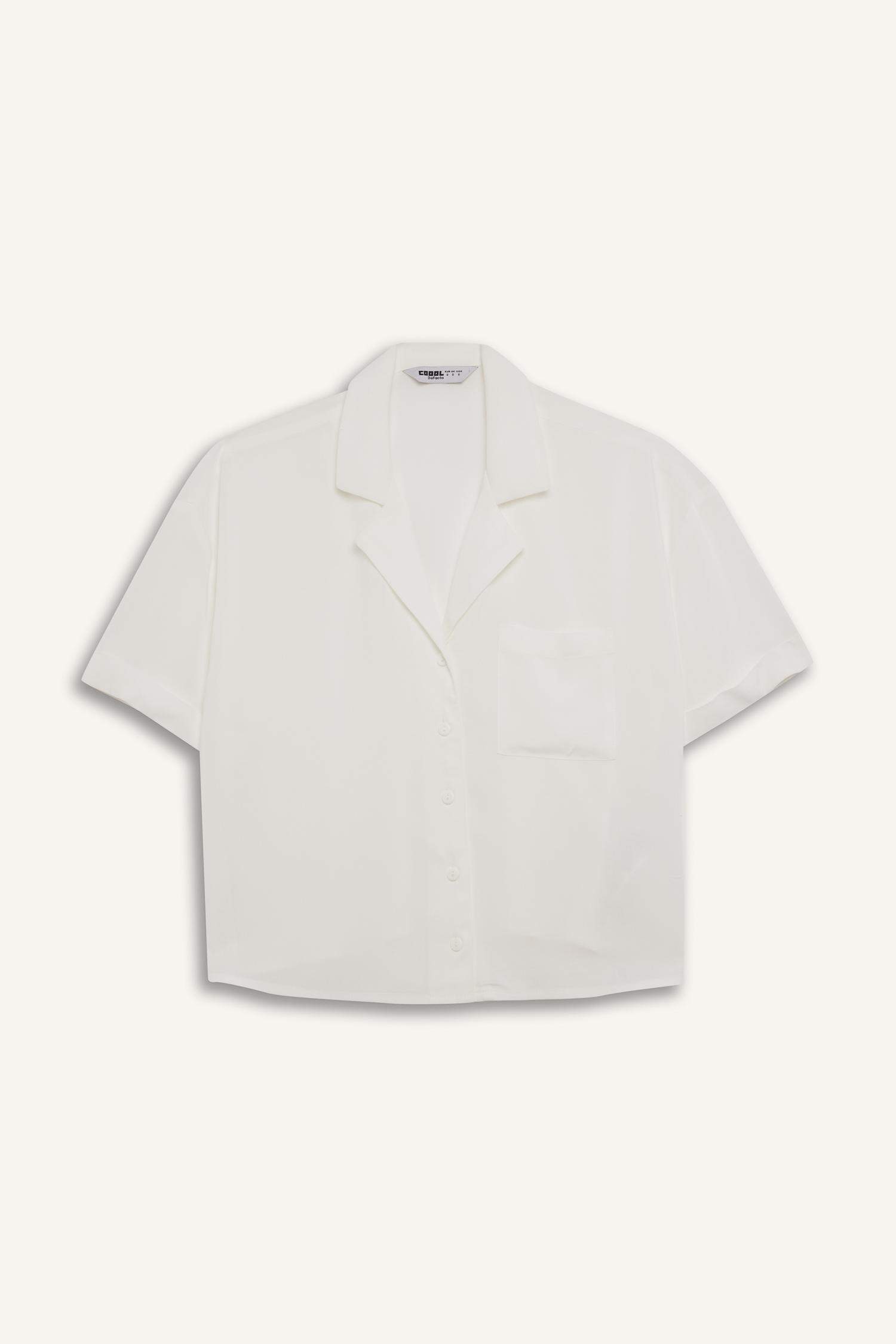 Coool оверсайз пижамная рубашка с коротким рукавом и воротником