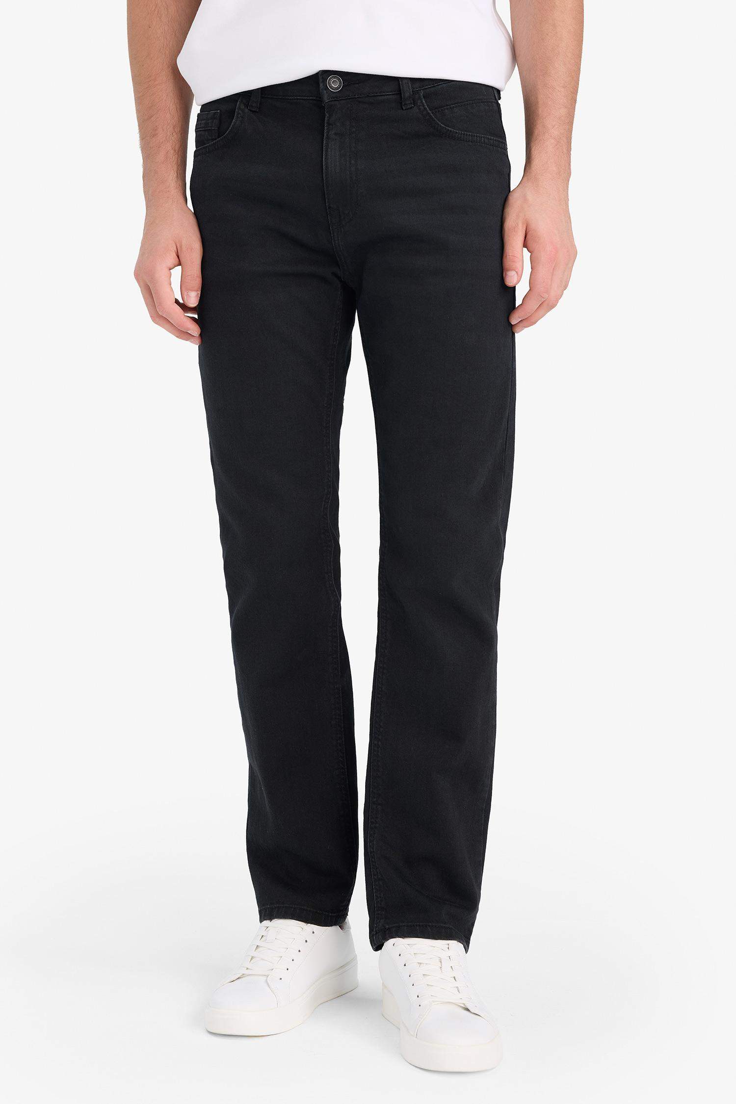 بنطلون جينز سيرجيو قصة عادية بخصر عادي