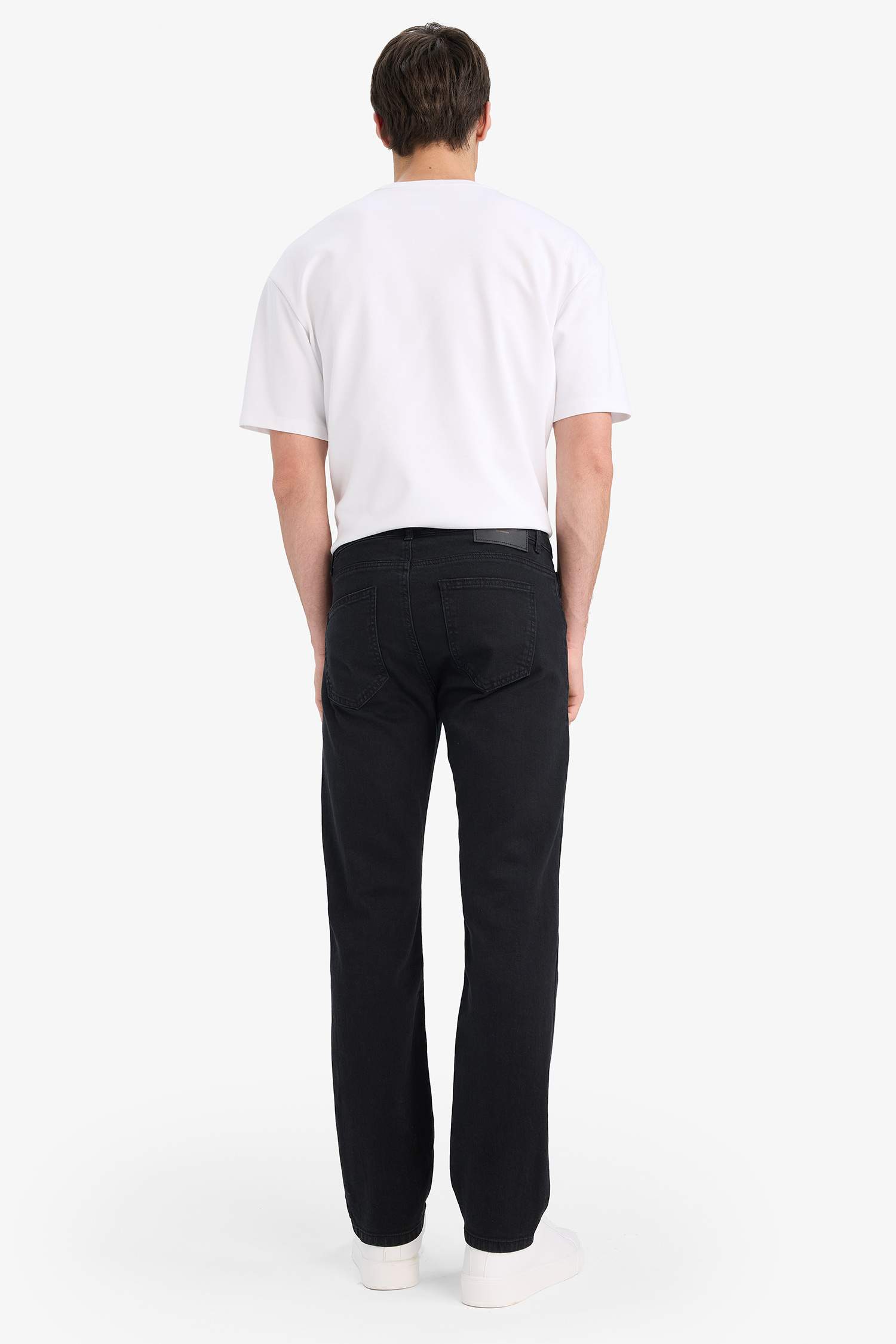 بنطلون جينز سيرجيو قصة عادية بخصر عادي