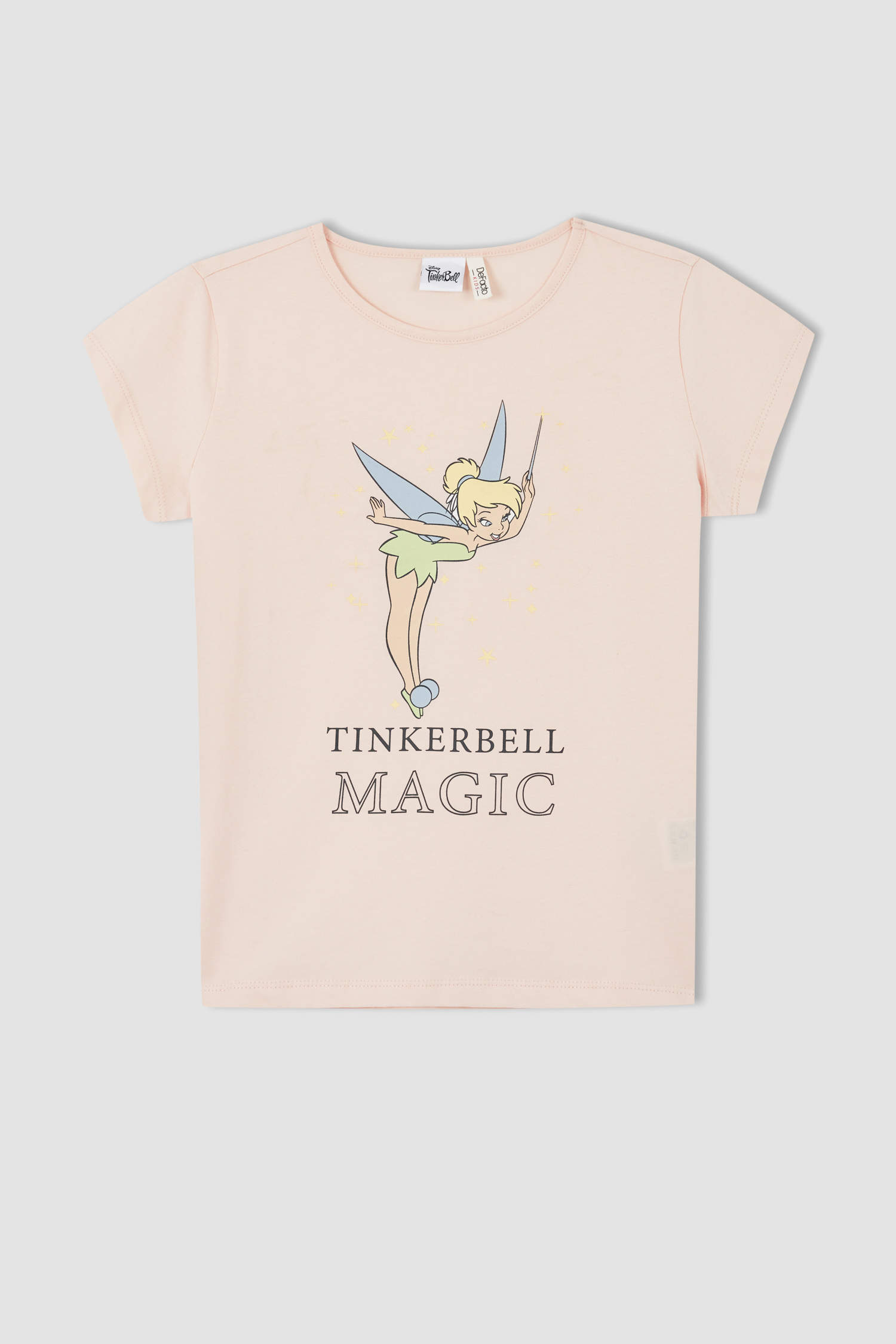 Defacto Kız Çocuk Disney Tinker Bell 2'li Pijama Takım. 2