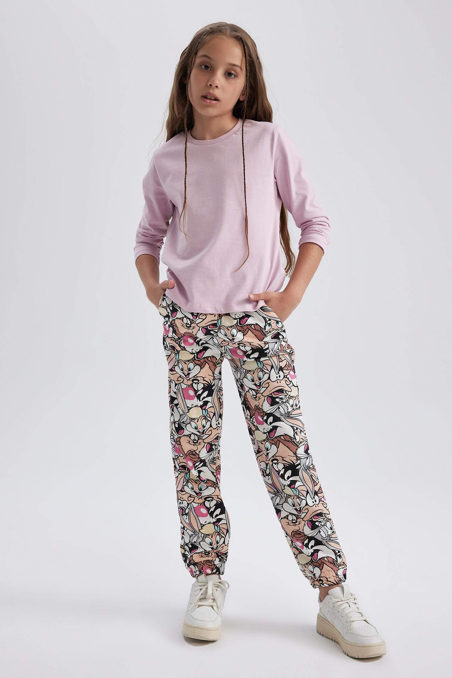 Bas de survêtement Jogger sous licence Looney Tunes pour fille