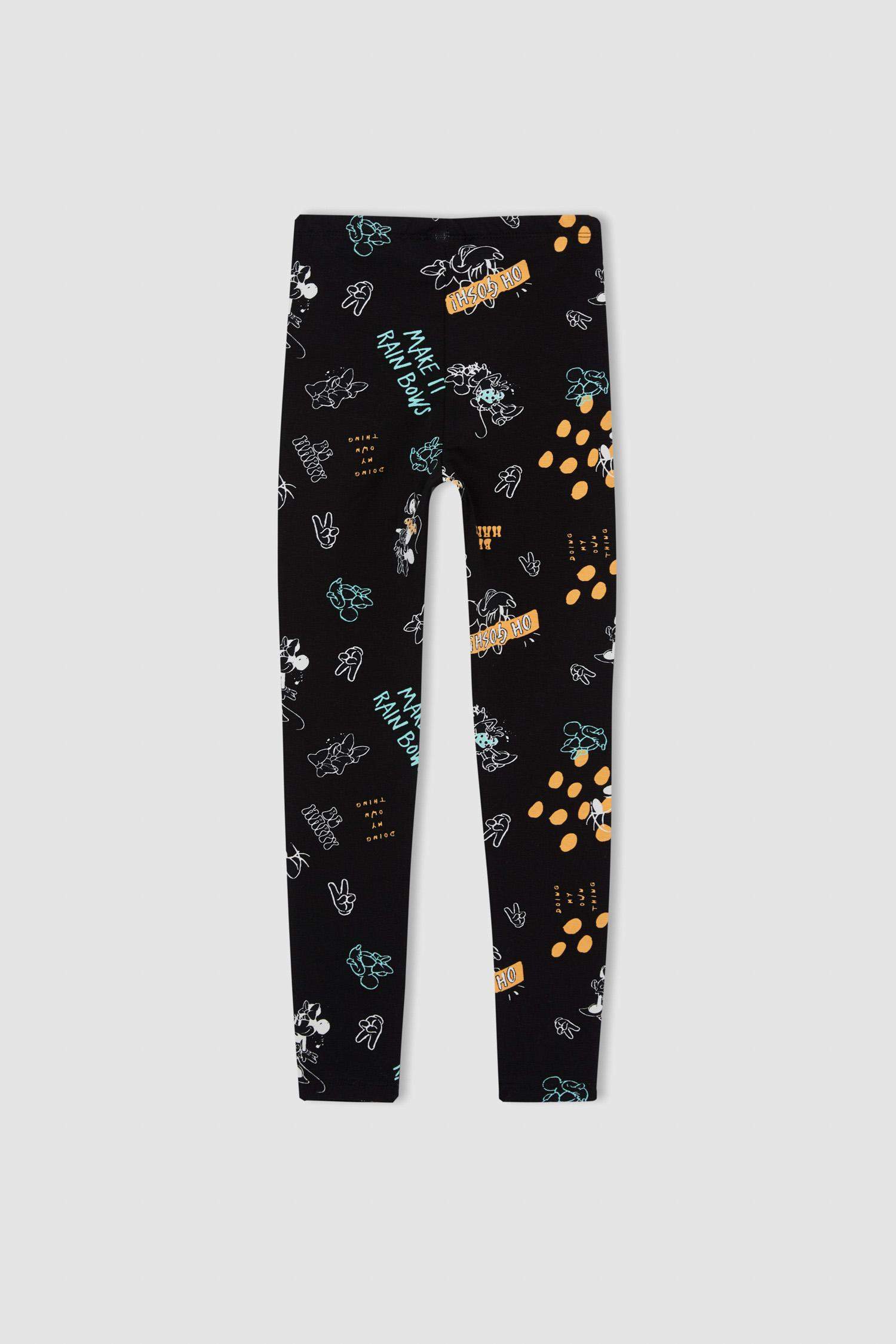 لباس ضيق طويل للفتيات من ديزني ميكي وميني